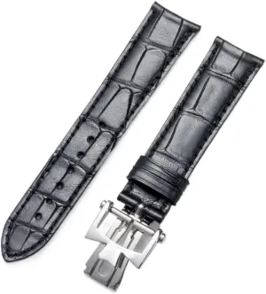 For Vacheron Constantin Strap Leather Men's Women's Original VC Inheritance Art Master Wu Lu Crocodile Leather Watch Strap
