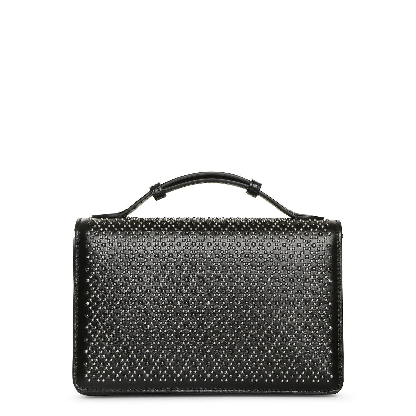 Franca Small black studded bag