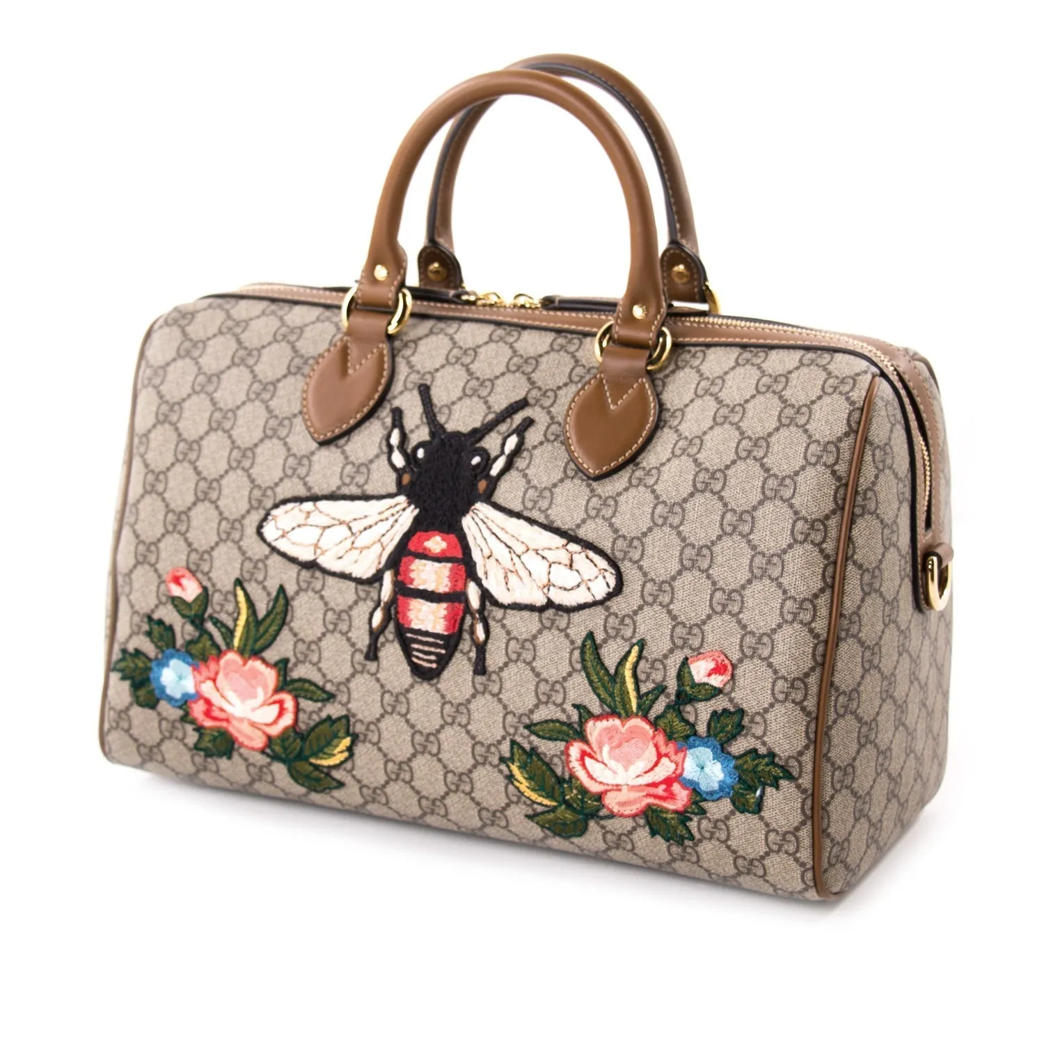 Fraud-free Boston Supreme Embroidered Bag Gucci GG Reliable shipping