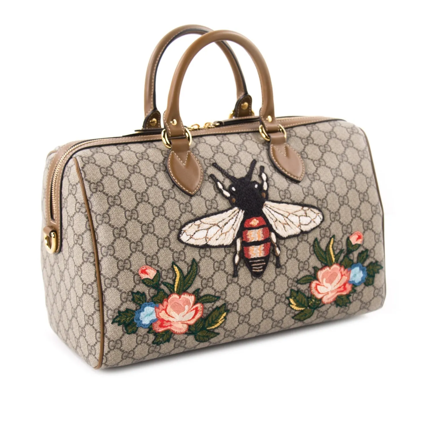 Fraud-free Boston Supreme Embroidered Bag Gucci GG Reliable shipping