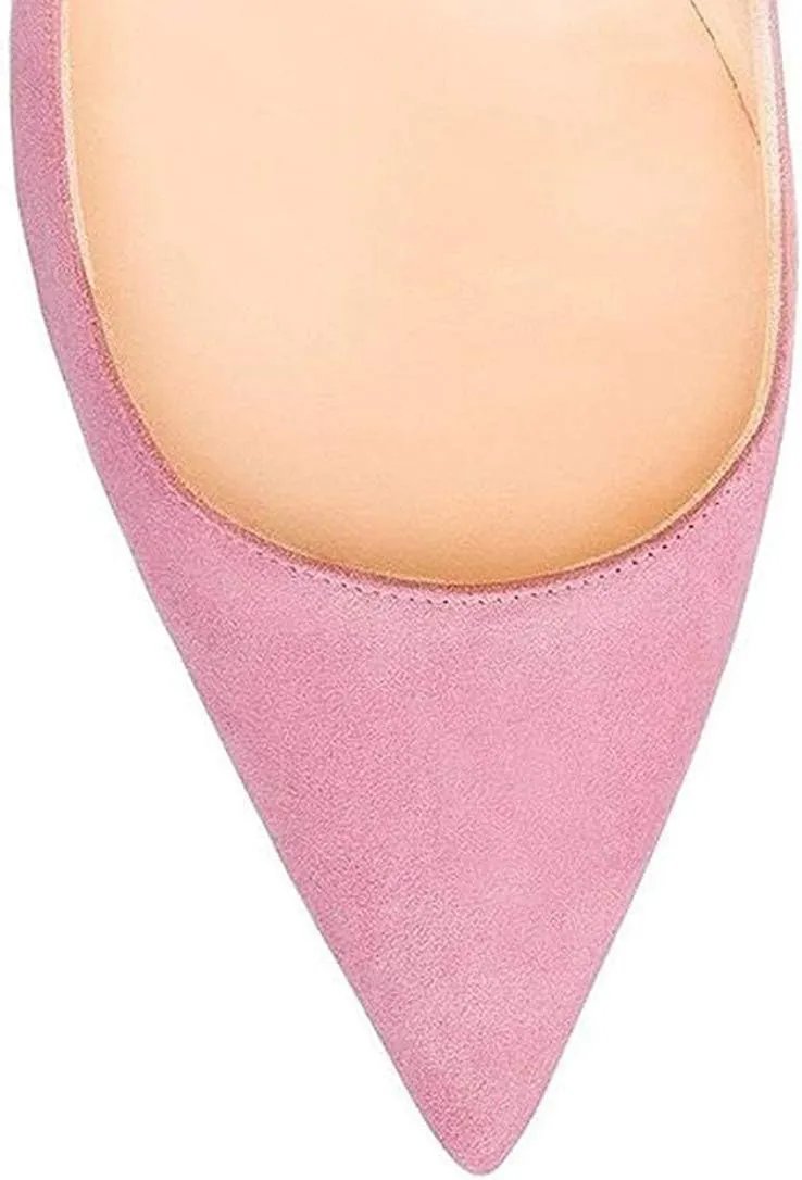 FSJ Women Pumps Closed Pointed Toe Cone High Heel Slip On Classic Office Special Ladies Wedding Shoes Size 4-16 US