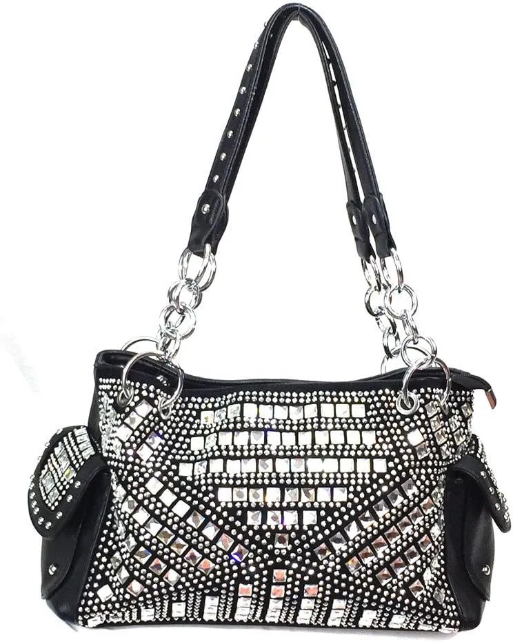 Gem Studded Rhinestone Concealed and Carry Purse