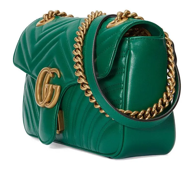 GG Marmont Matelass̩ Shoulder Bag - Black, Dusty Pink, Green