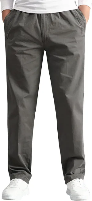 GIERIDUC Plaid Dress Pants for Men's Mens Work Trousers with Knee Pads Best Workout Pants for Men Corduroy Men's Pants Slim
