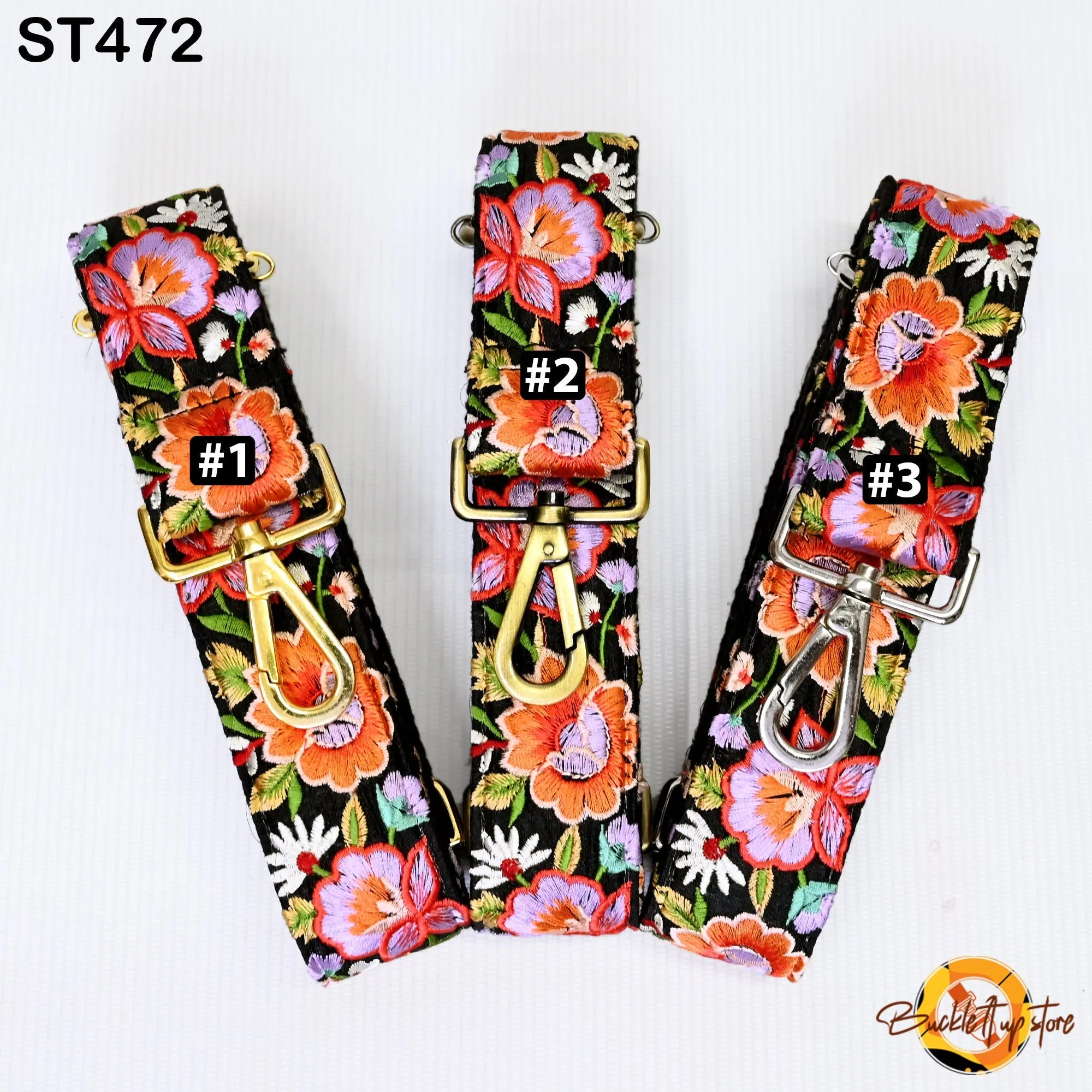 Gift Canvas Sling Bag Strap Purse Strap Embroidery Custom Messenger Crossbody Strap Handbag Embroidered Replacement Strap Boho Guitar Strap