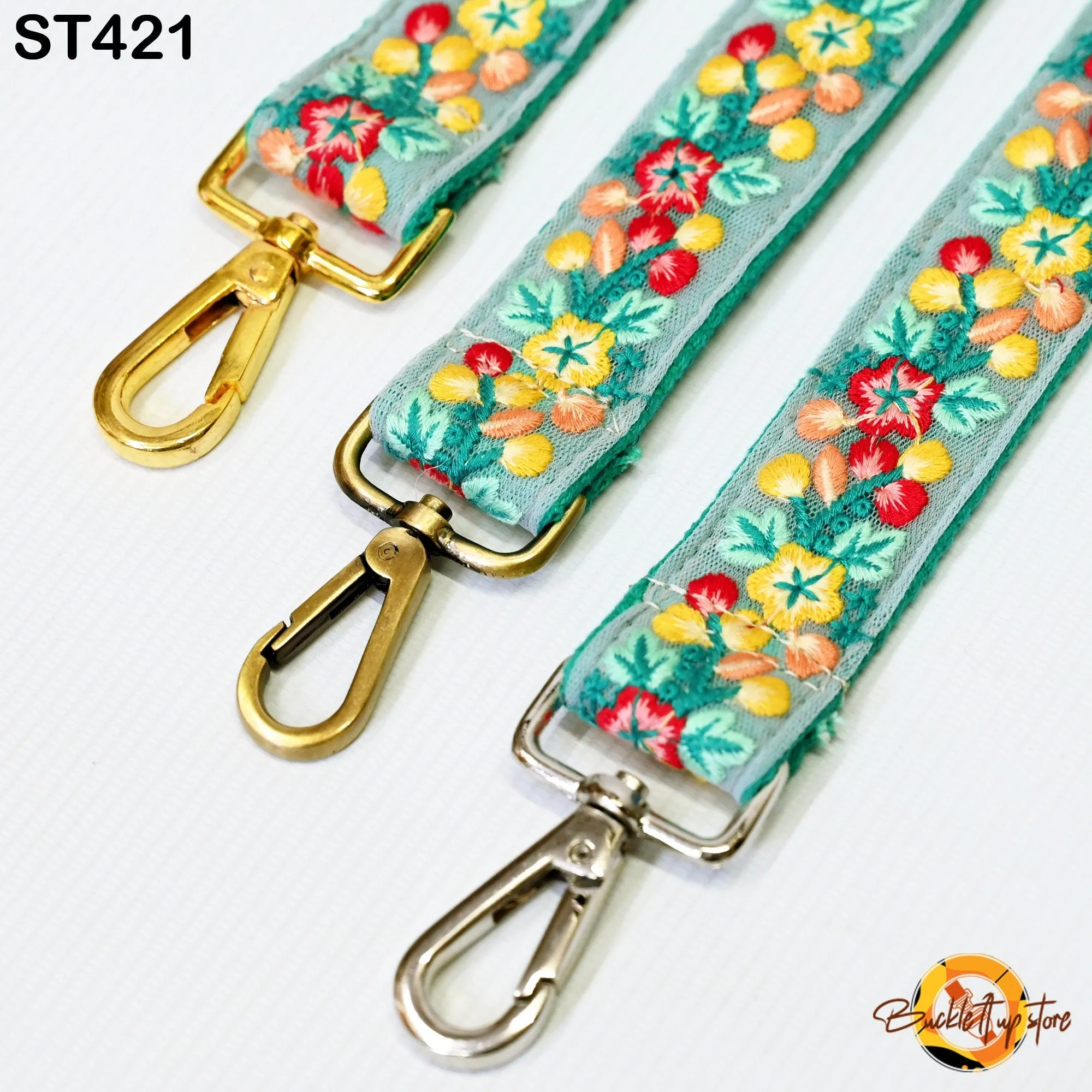 Gift for Dad Embroidered Messenger Bags Strap Crossbody Strap for Purses Boho  Embroidery Replacement Strap Boho Guitar Strap Handbag Strap