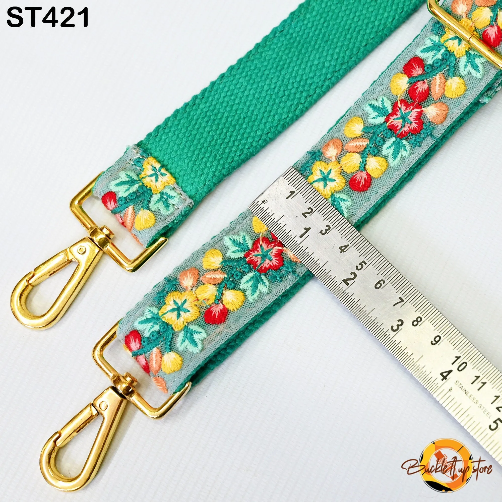 Gift for Dad Embroidered Messenger Bags Strap Crossbody Strap for Purses Boho  Embroidery Replacement Strap Boho Guitar Strap Handbag Strap