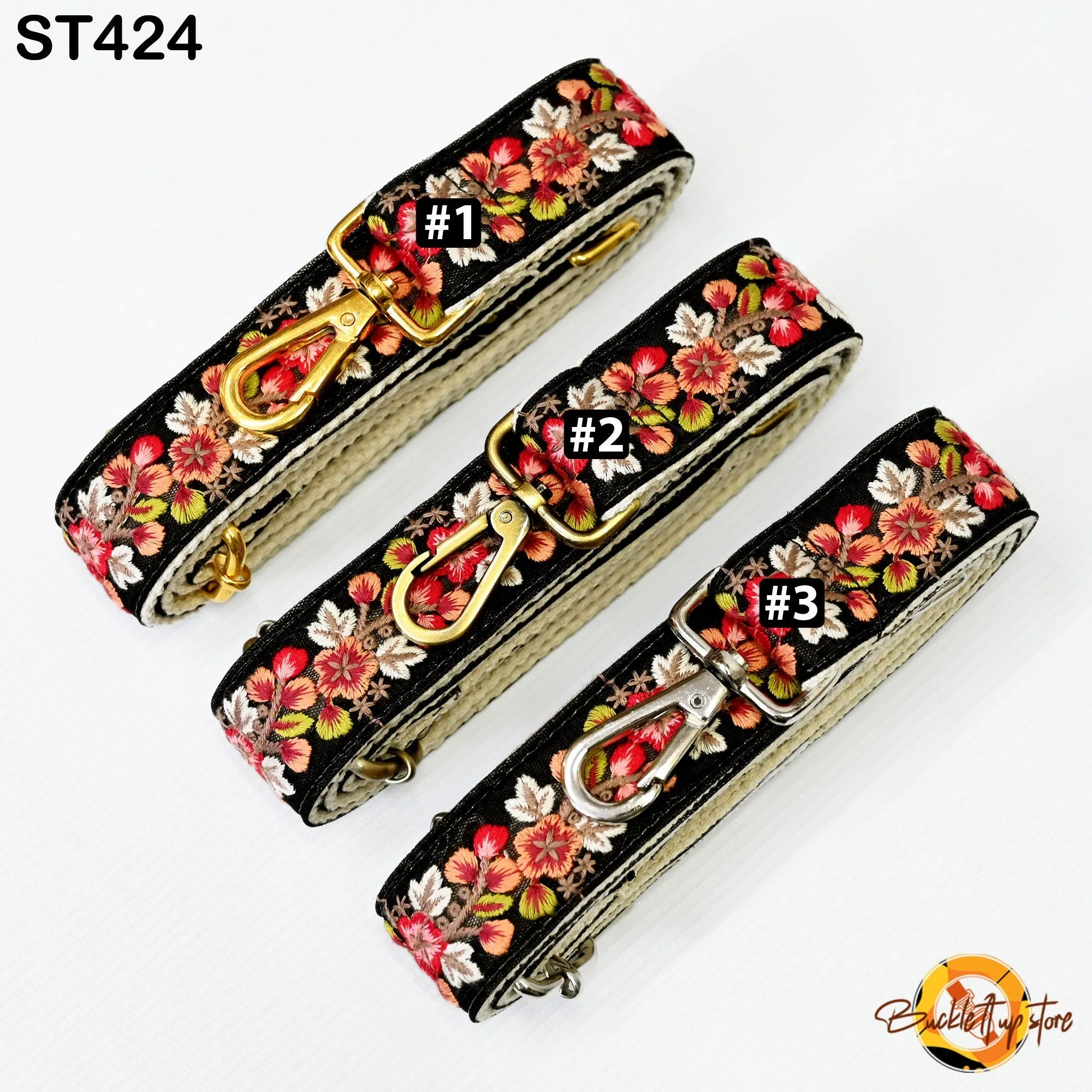 Gift for Dad Embroidered Messenger Bags Strap Crossbody Strap for Purses Boho  Embroidery Replacement Strap Boho Guitar Strap Handbag Strap