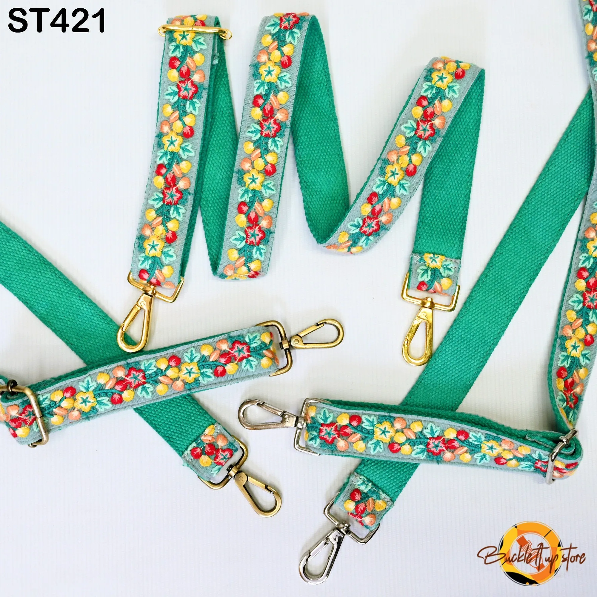 Gift for Dad Embroidered Messenger Bags Strap Crossbody Strap for Purses Boho  Embroidery Replacement Strap Boho Guitar Strap Handbag Strap