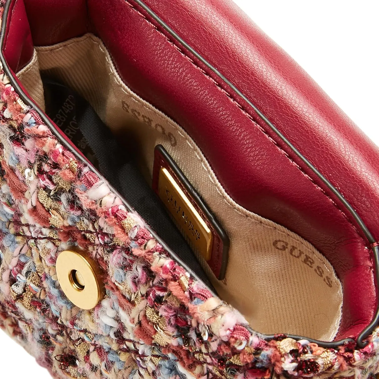 Giully Tweed Micro Mini Crossbody