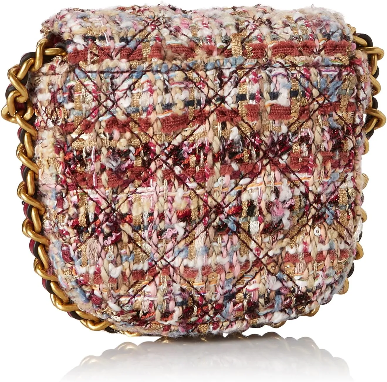 Giully Tweed Micro Mini Crossbody