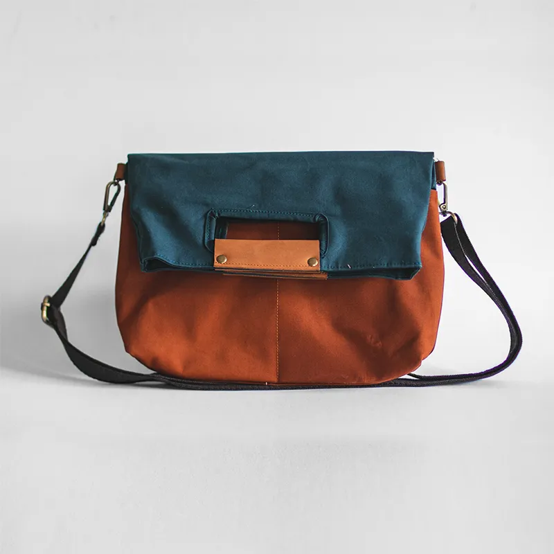 Gouache Sawyer Waxed Canvas 3-Way Bag
