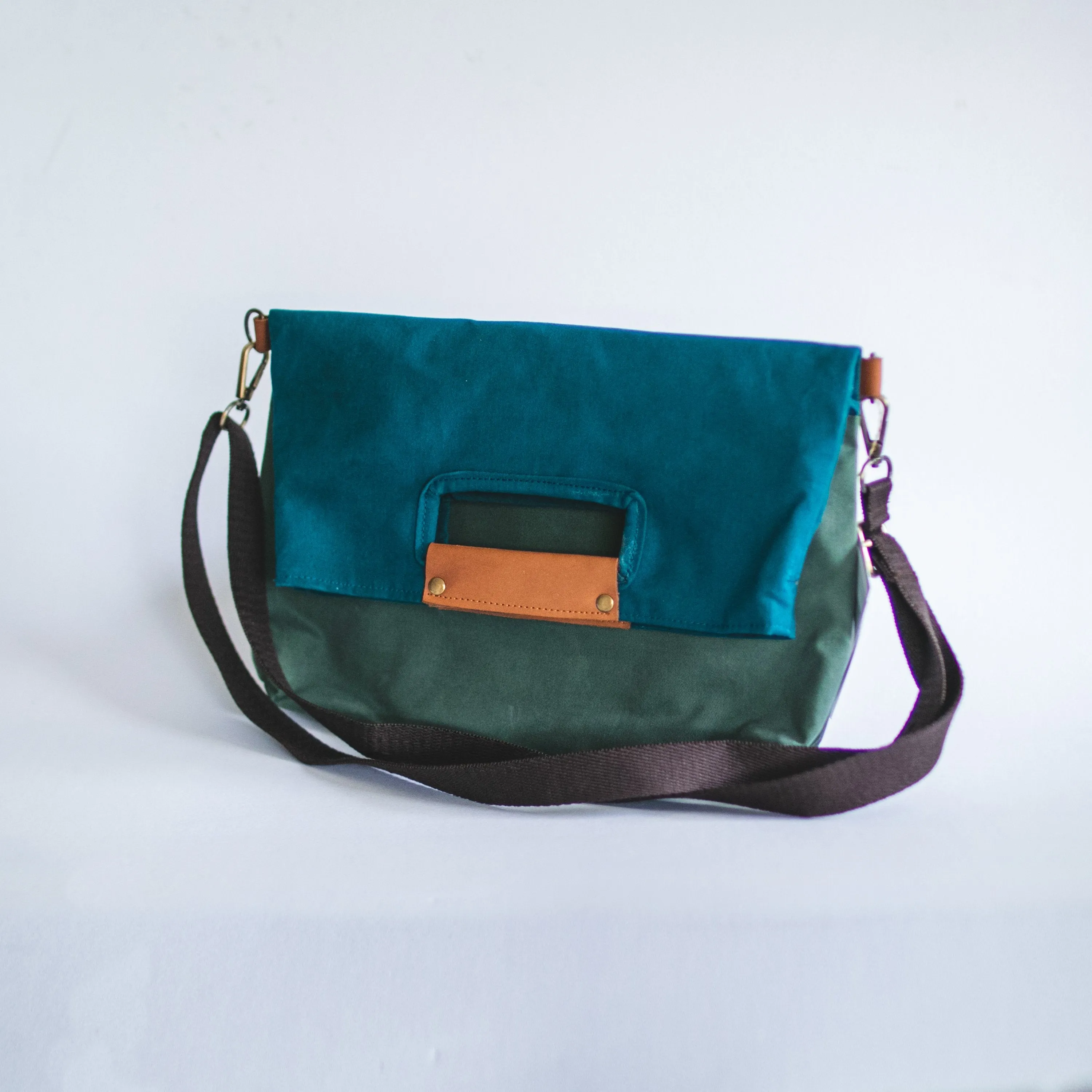 Gouache Sawyer Waxed Canvas 3-Way Bag