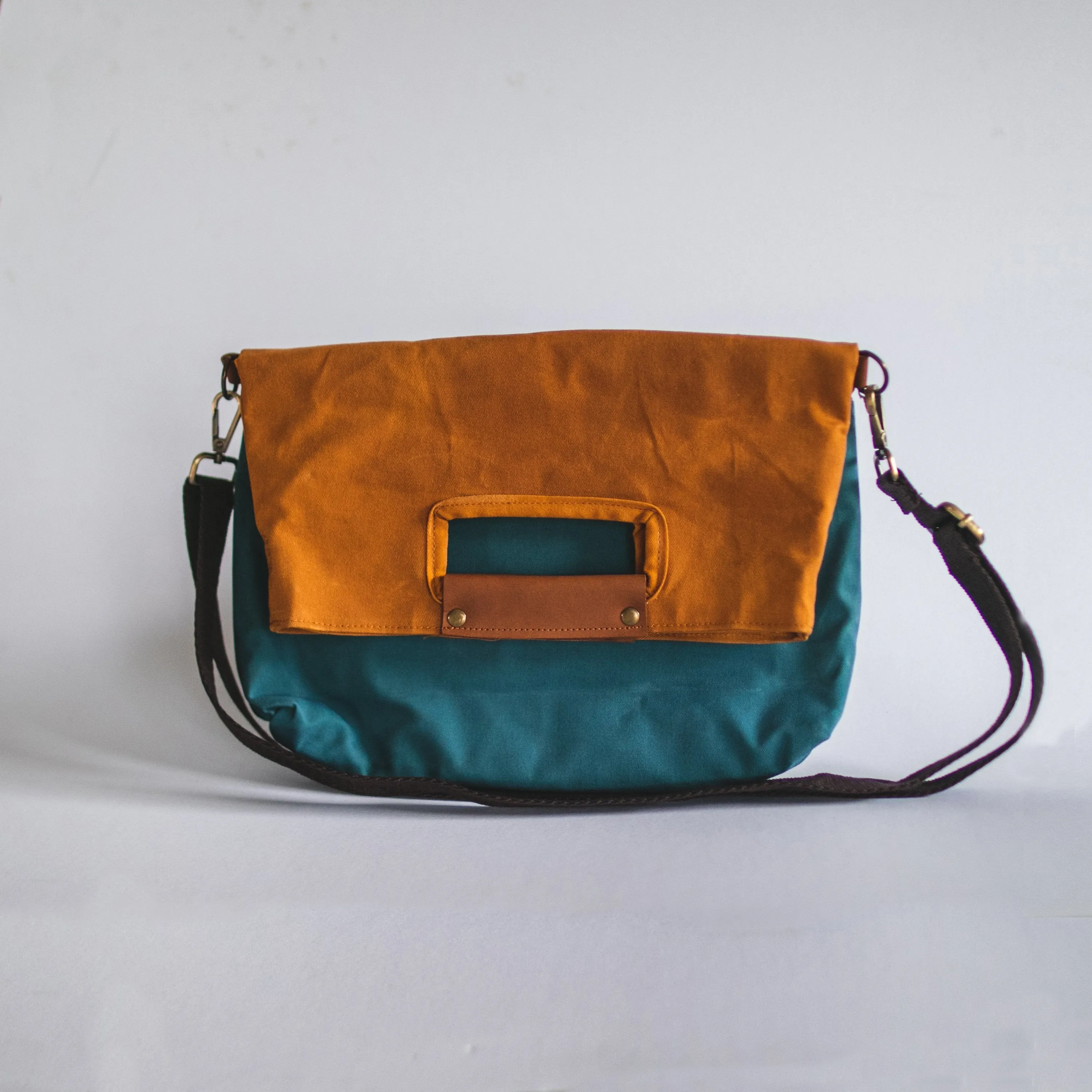 Gouache Sawyer Waxed Canvas 3-Way Bag