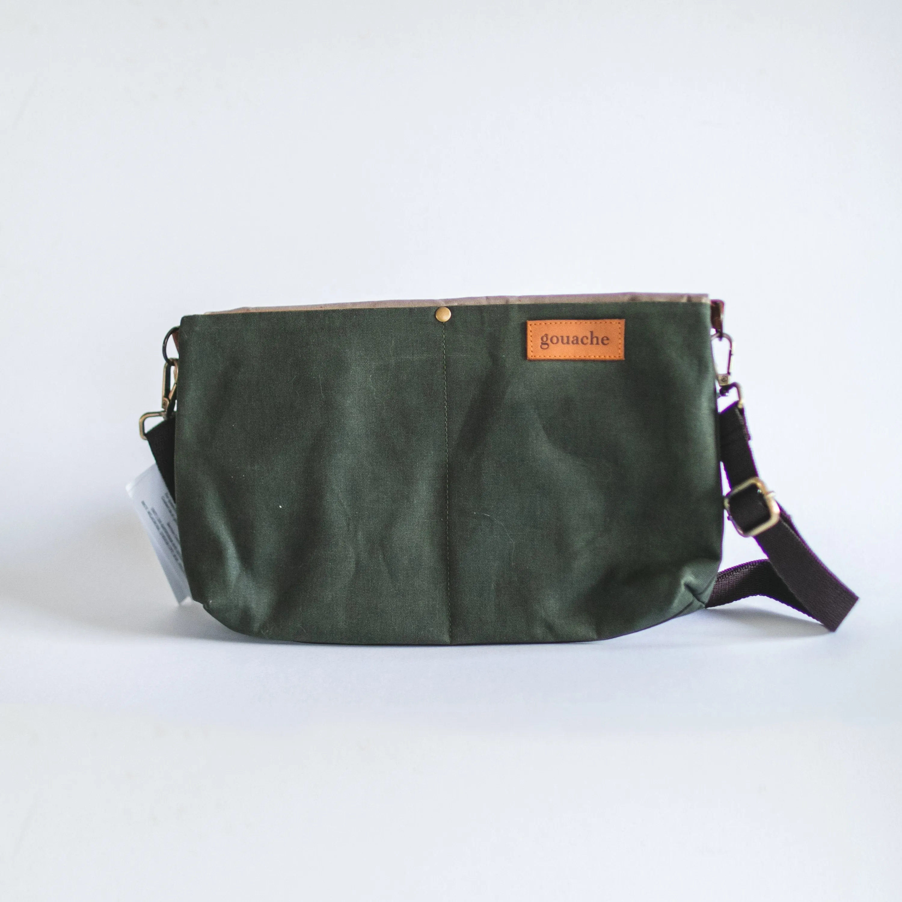 Gouache Sawyer Waxed Canvas 3-Way Bag
