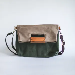 Gouache Sawyer Waxed Canvas 3-Way Bag