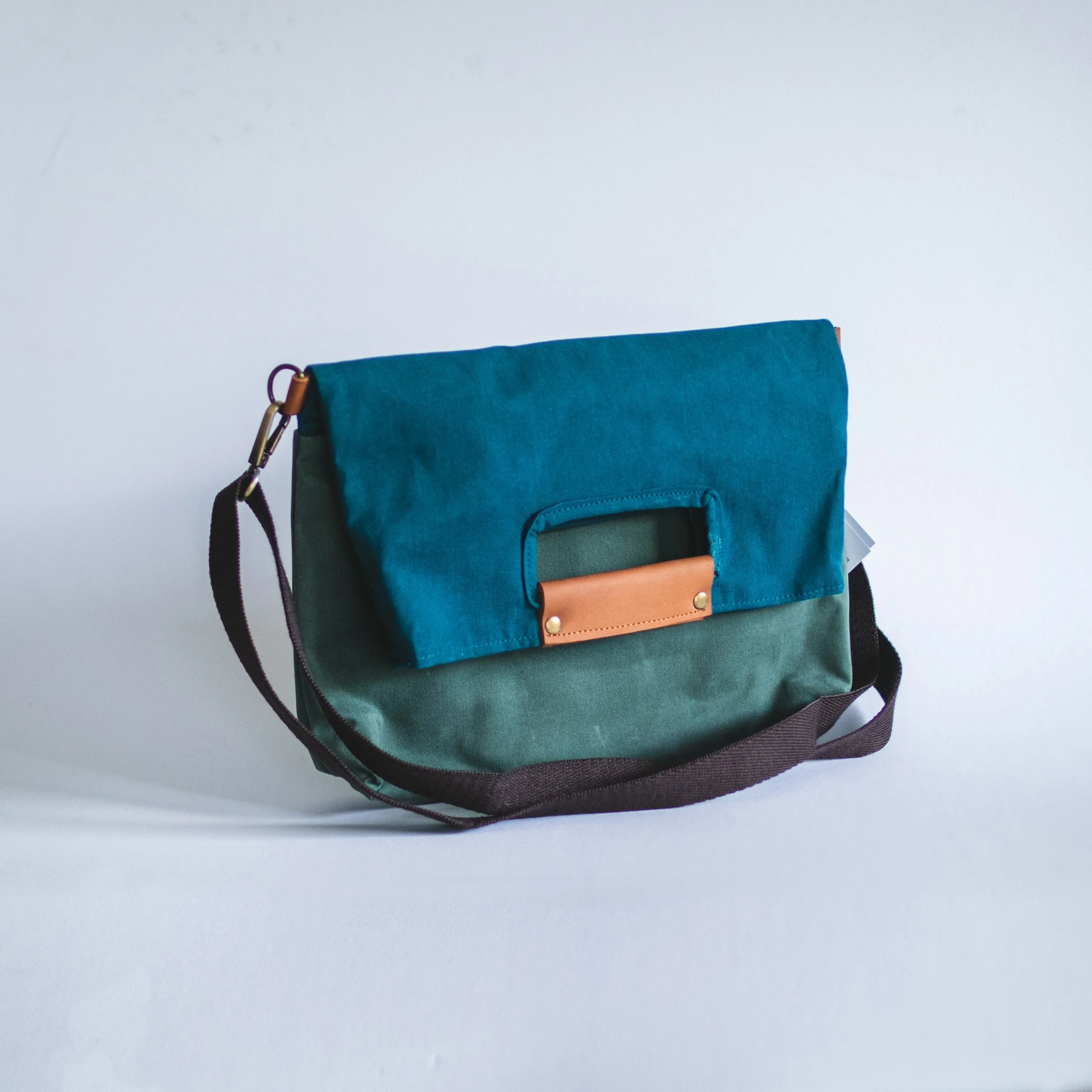 Gouache Sawyer Waxed Canvas 3-Way Bag