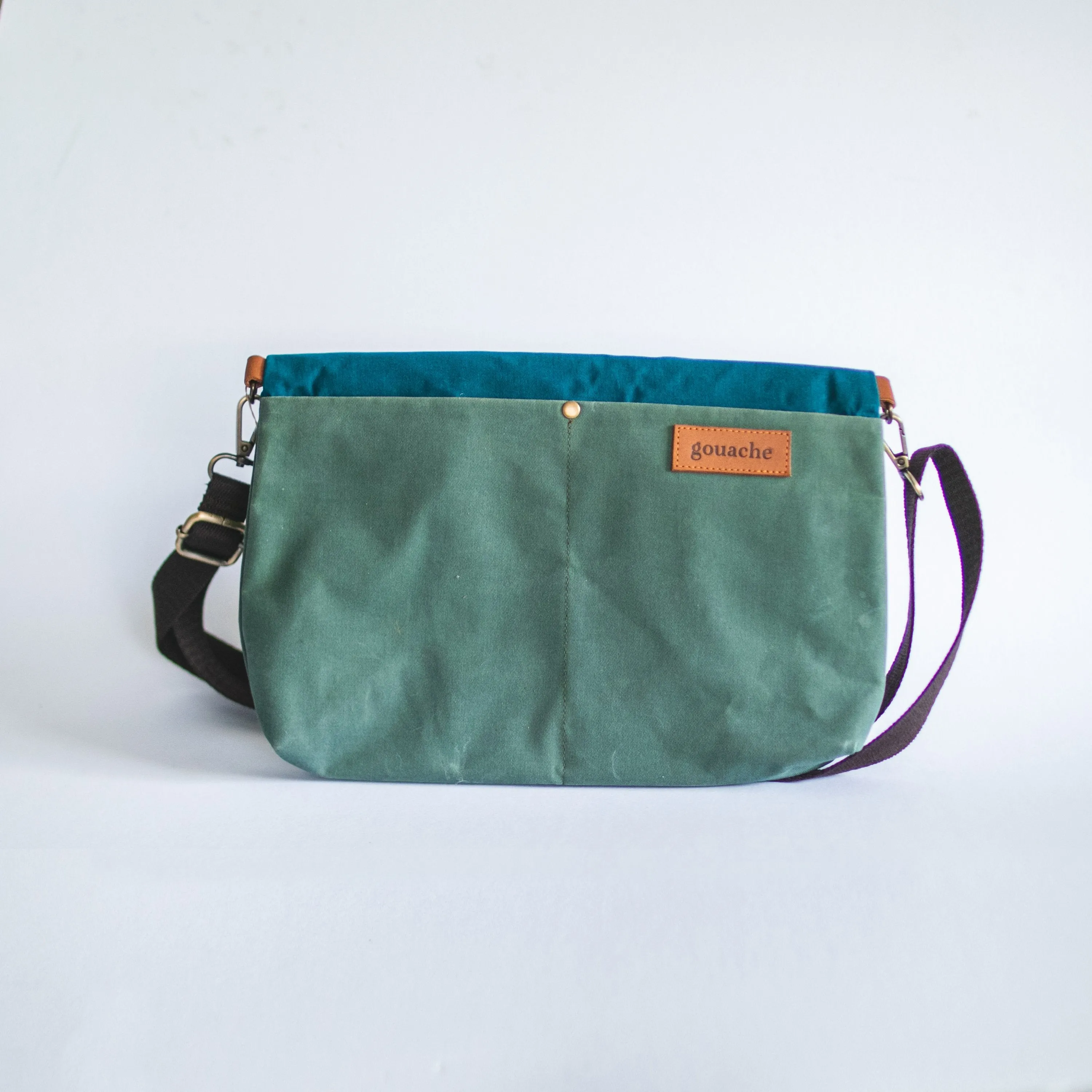 Gouache Sawyer Waxed Canvas 3-Way Bag