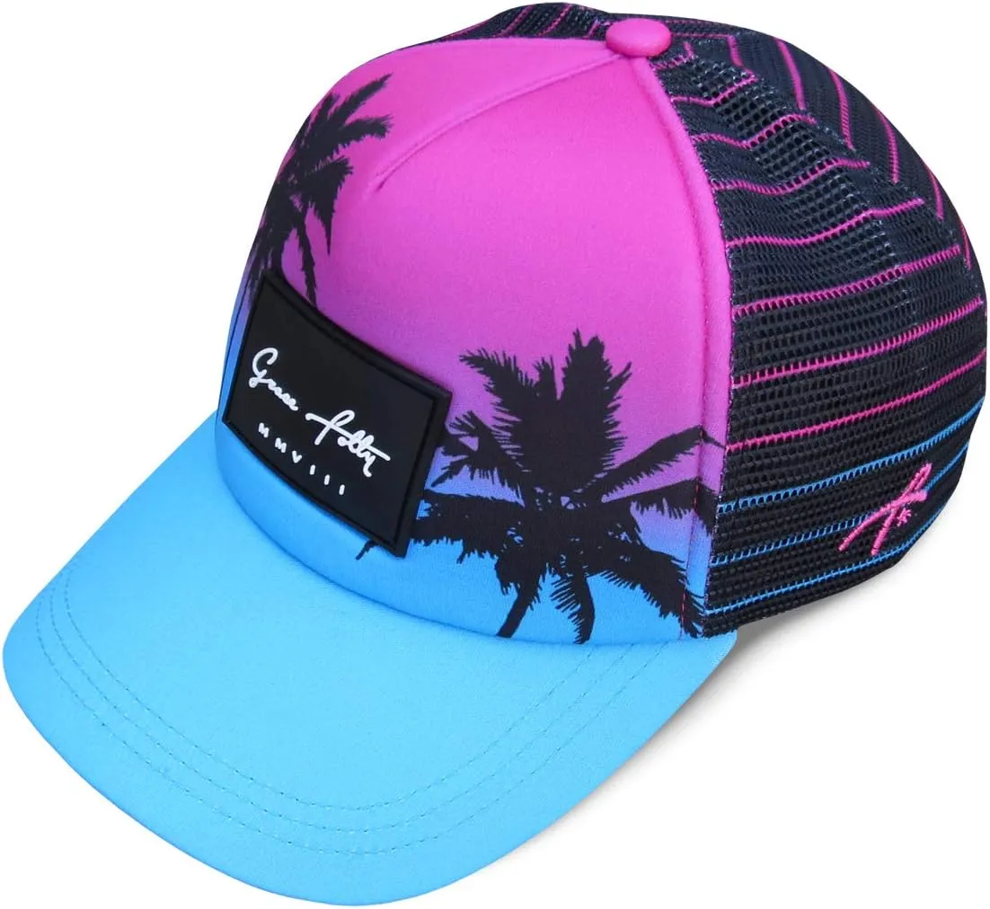 Grace Folly Foam Trucker Hat Snapback Mesh Baseball Cap for Men or Women