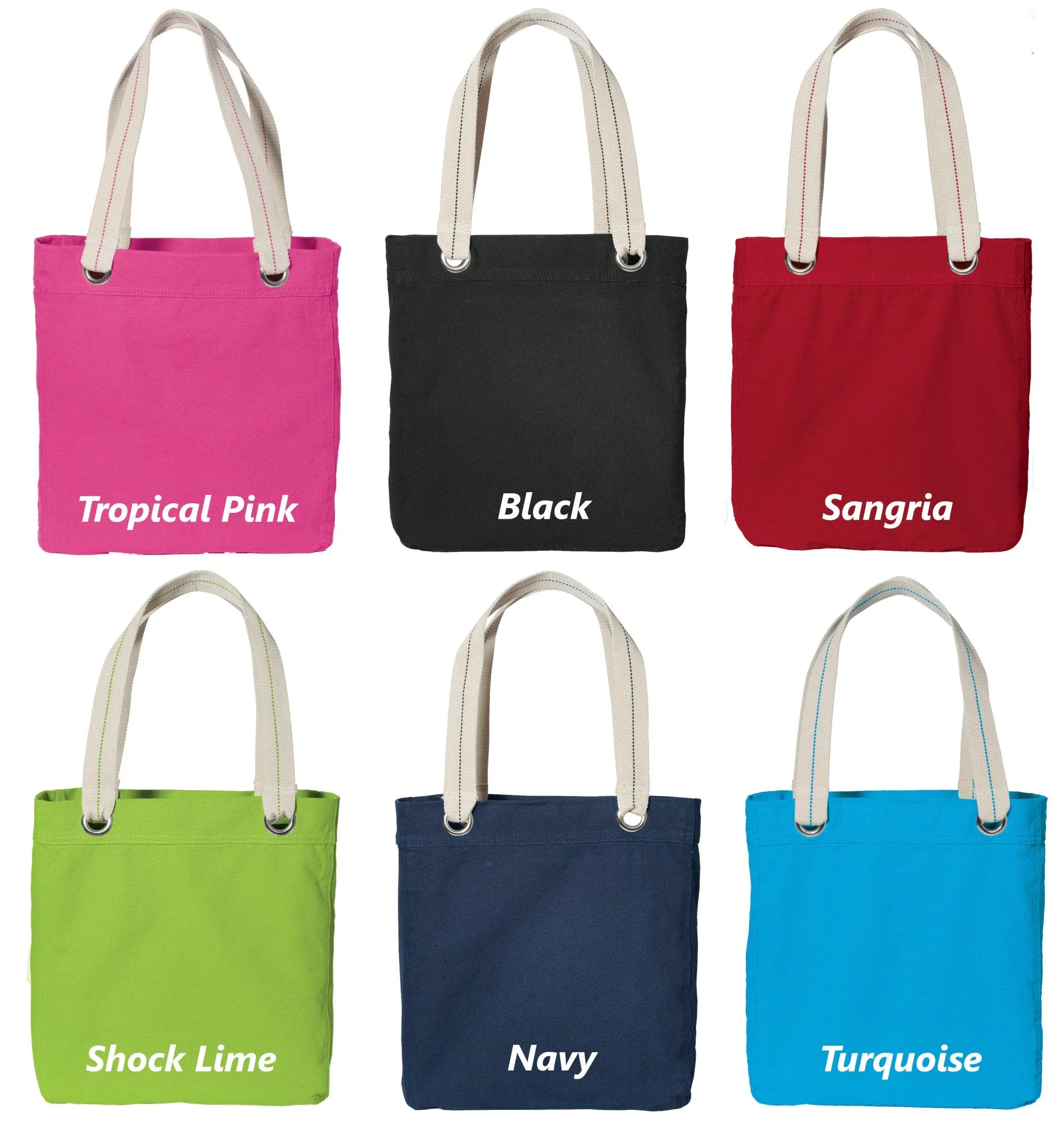 Grommets Contrast Lined with Choice Your Affordable shipping Reindeer Personalized Metal Text Tote Christmas or Name of with Bag Fully integrated Canvas Embroidered Design