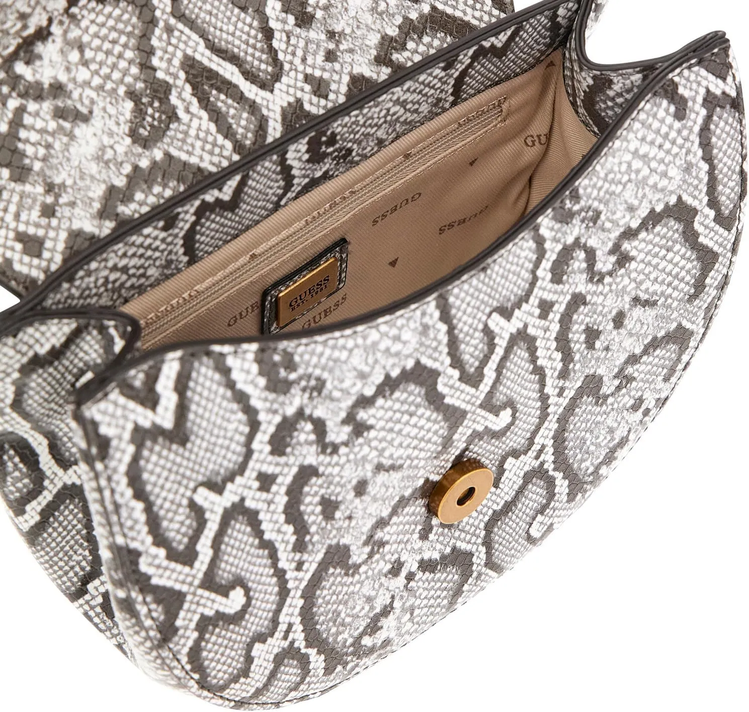 GUESS Fleet Mini Saddle Crossbody
