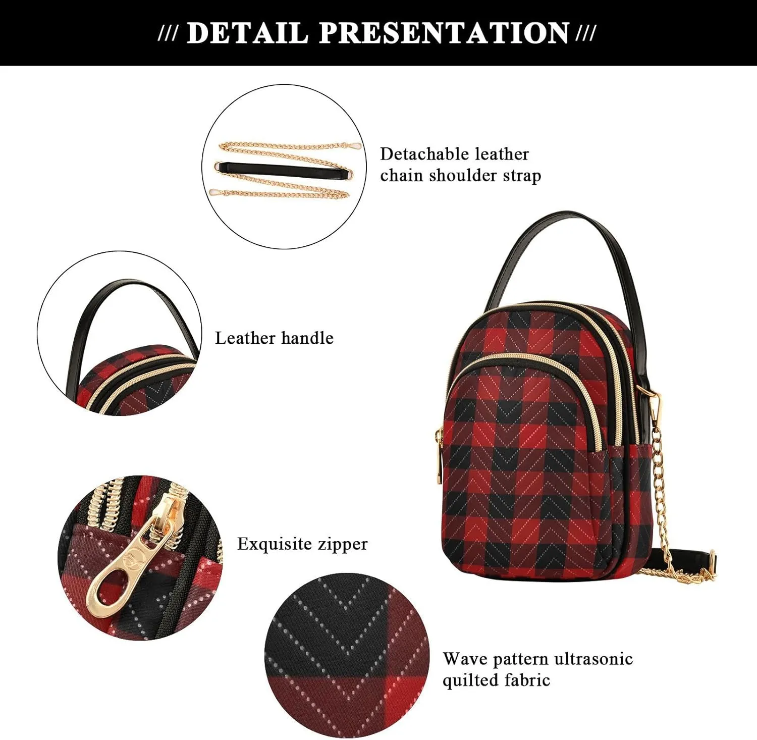 Hand Painted Watercolor Tomatoes Women's Crossbody Bags, Shoulder Purse Crossbody, Stylish Crossbody Bags for Travel