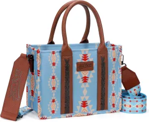 hatisan Canvas Tote Bag for Women Western Purses Shoulder Boho Bag Crossbody Bag Handbags Wallet