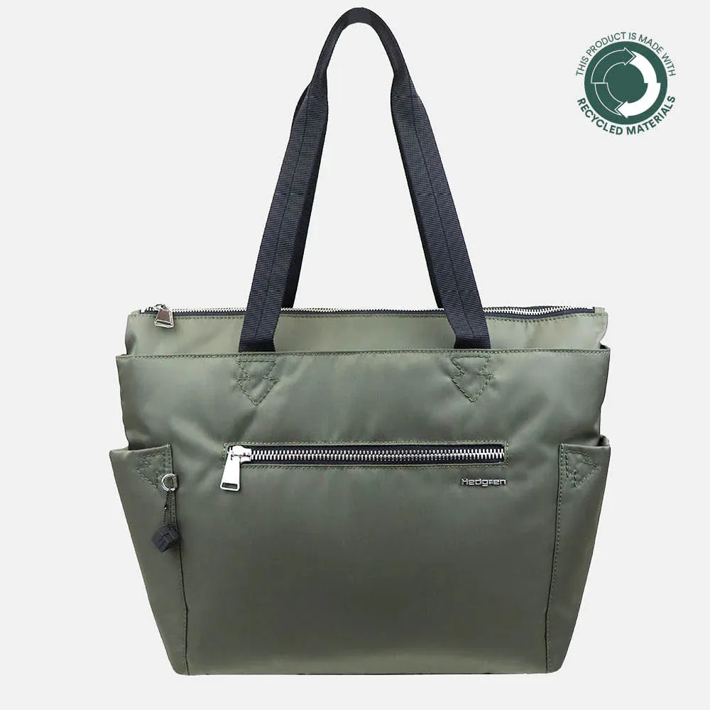 Hedgren Margaret Sustainably Made Tote Olive Night