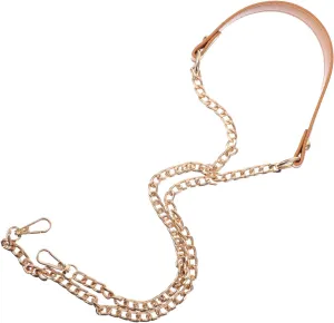 HOODANCOS 1 Pc Novel Shoulder Strap Beautiful Handbag Chain Exquisite Bag Accessory Tote Purse for Women Handbag Chain Link Fadeless Pu Leather Bag Accessory