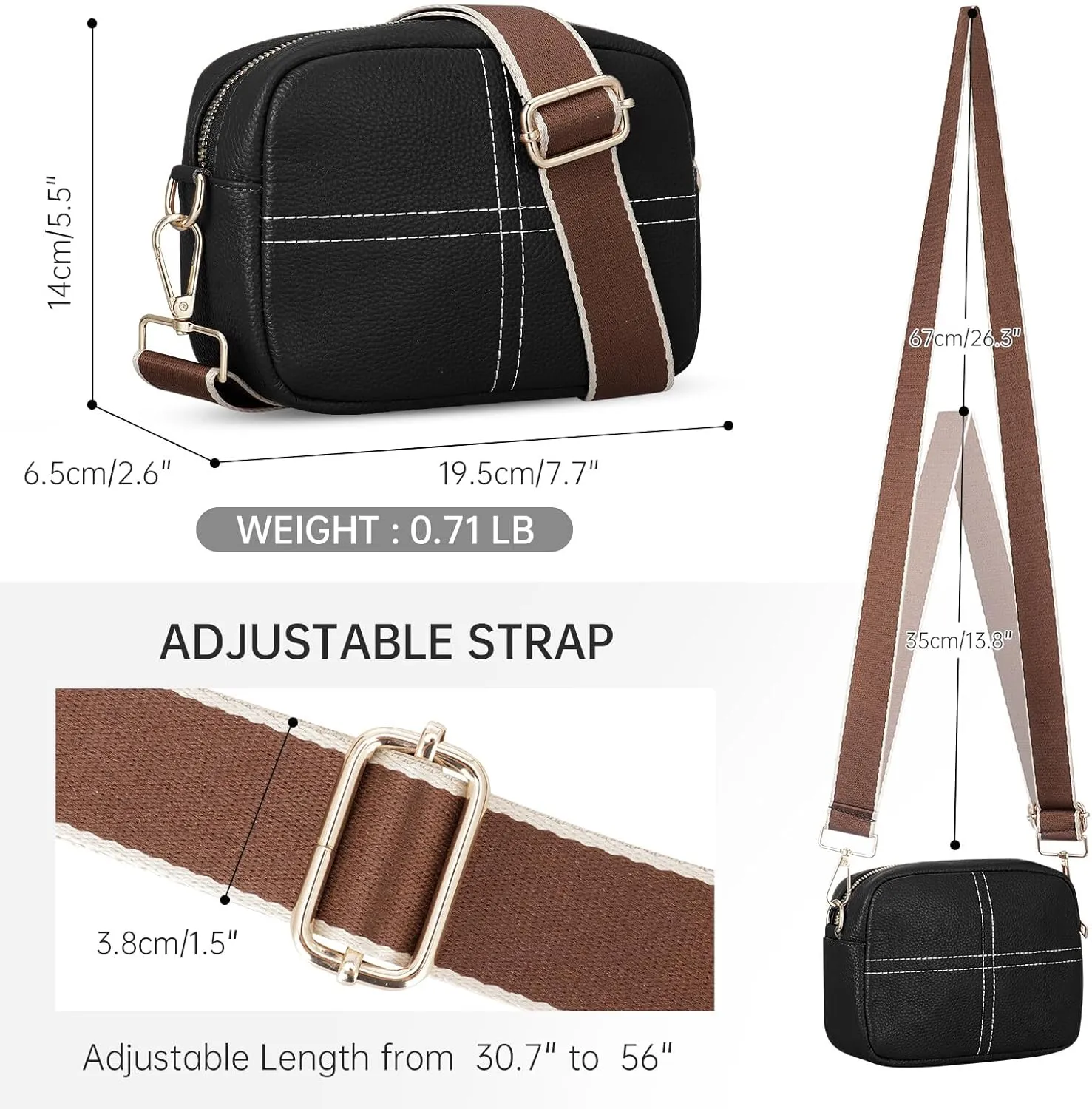 HUA ANGEL Quilted Crossbody Bags for Women, Trendy Small Crossbody Travel Purses Vegan Leather Cellphone Shoulder Handbags