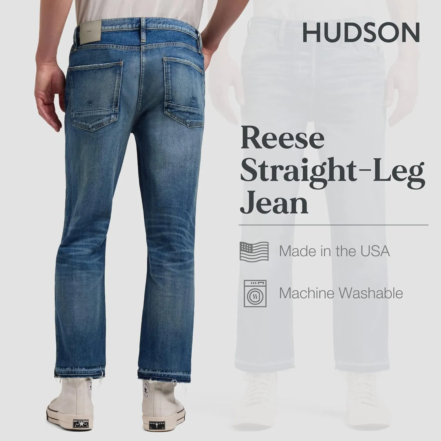 HUDSON Men's Reese Straight Leg