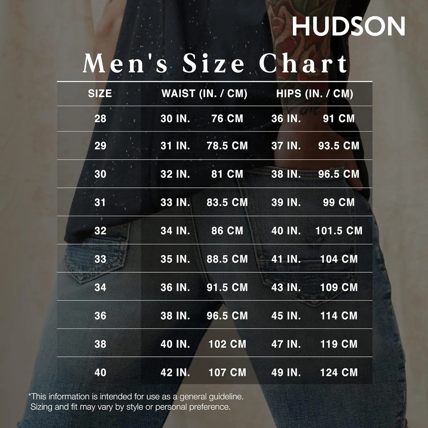 HUDSON Men's Reese Straight Leg