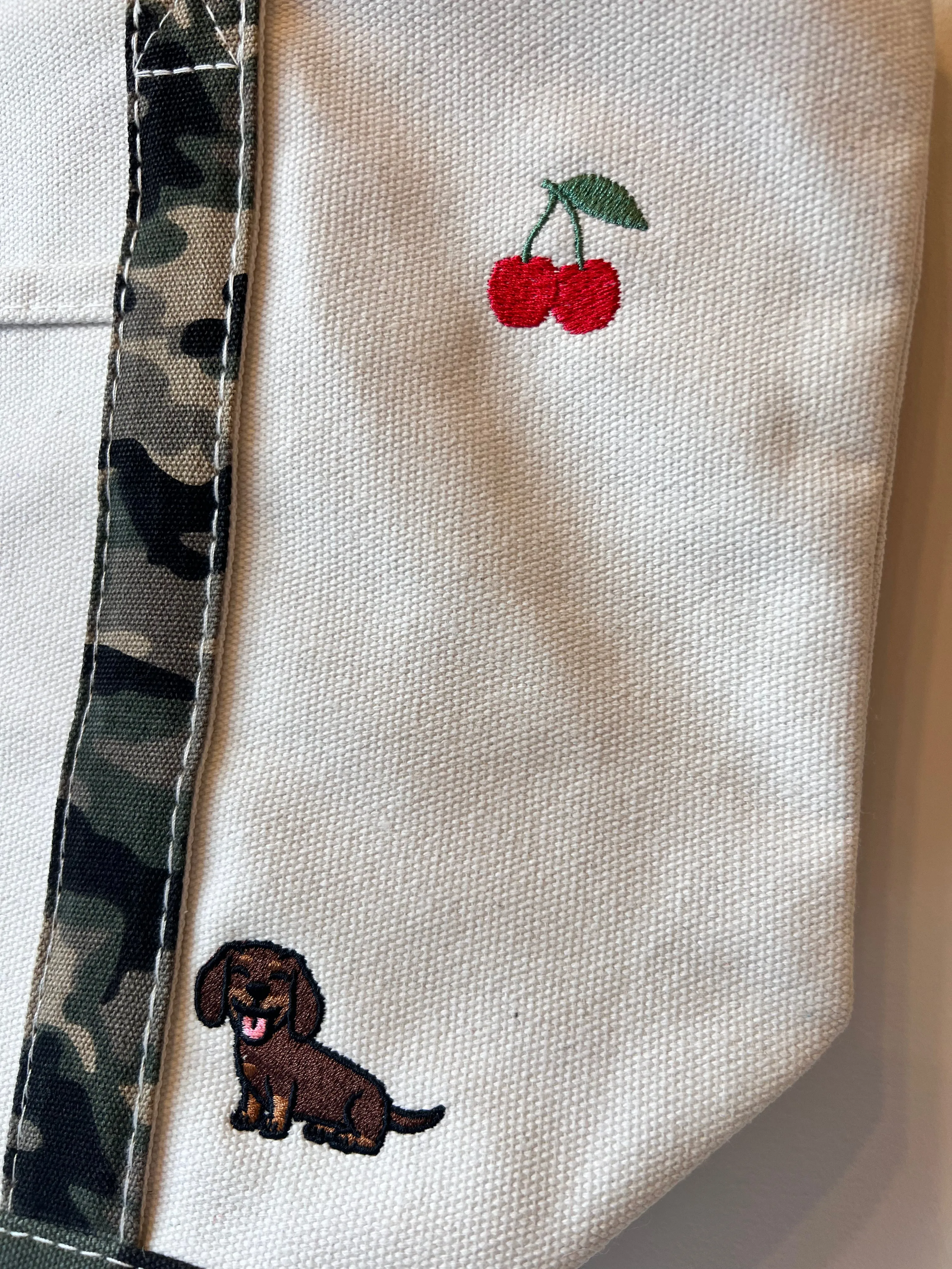 Icon Camo Embroidered Tote
