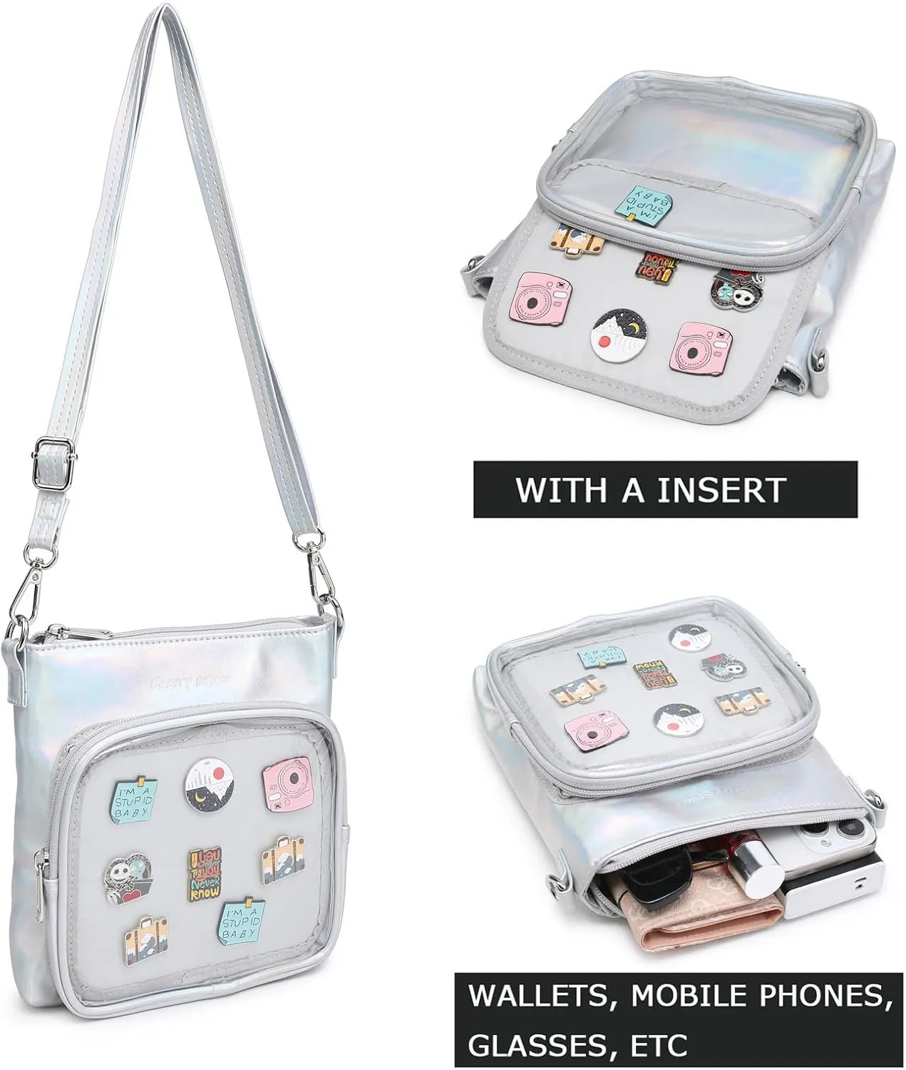 Ita Bag Crossbody Bag Mini Small Purse Shoulder Bags for Anime Display
