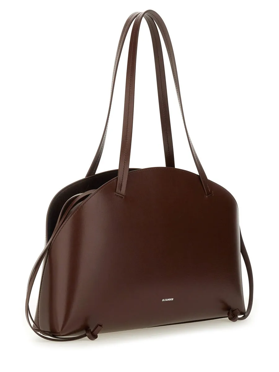 JIL SANDER Elegant Leather Shoulder Bag - SS25