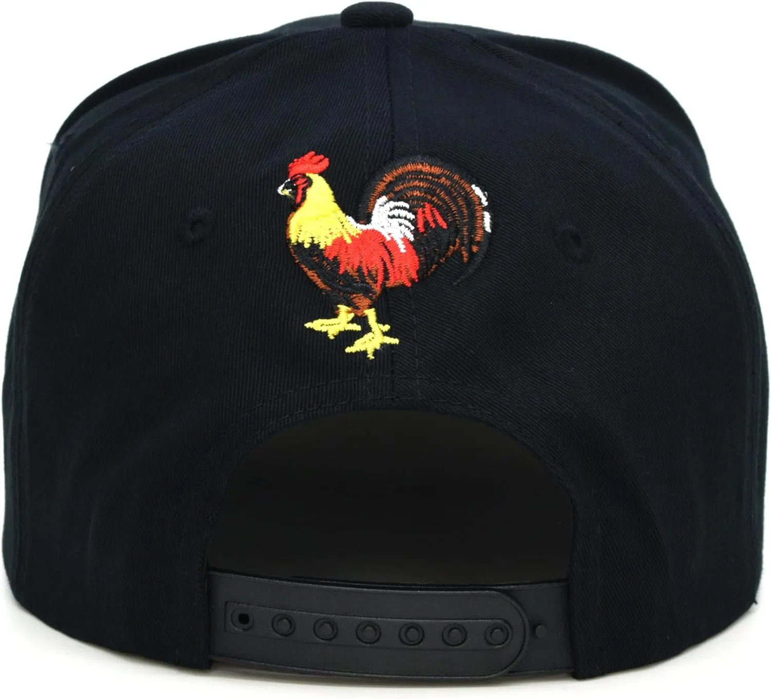 JLGUSA Rooster Cock Snapback Adjustable Hat Flat Bill Adult Baseball Cap Rooster Leader HL Embroidery Gallo Cap
