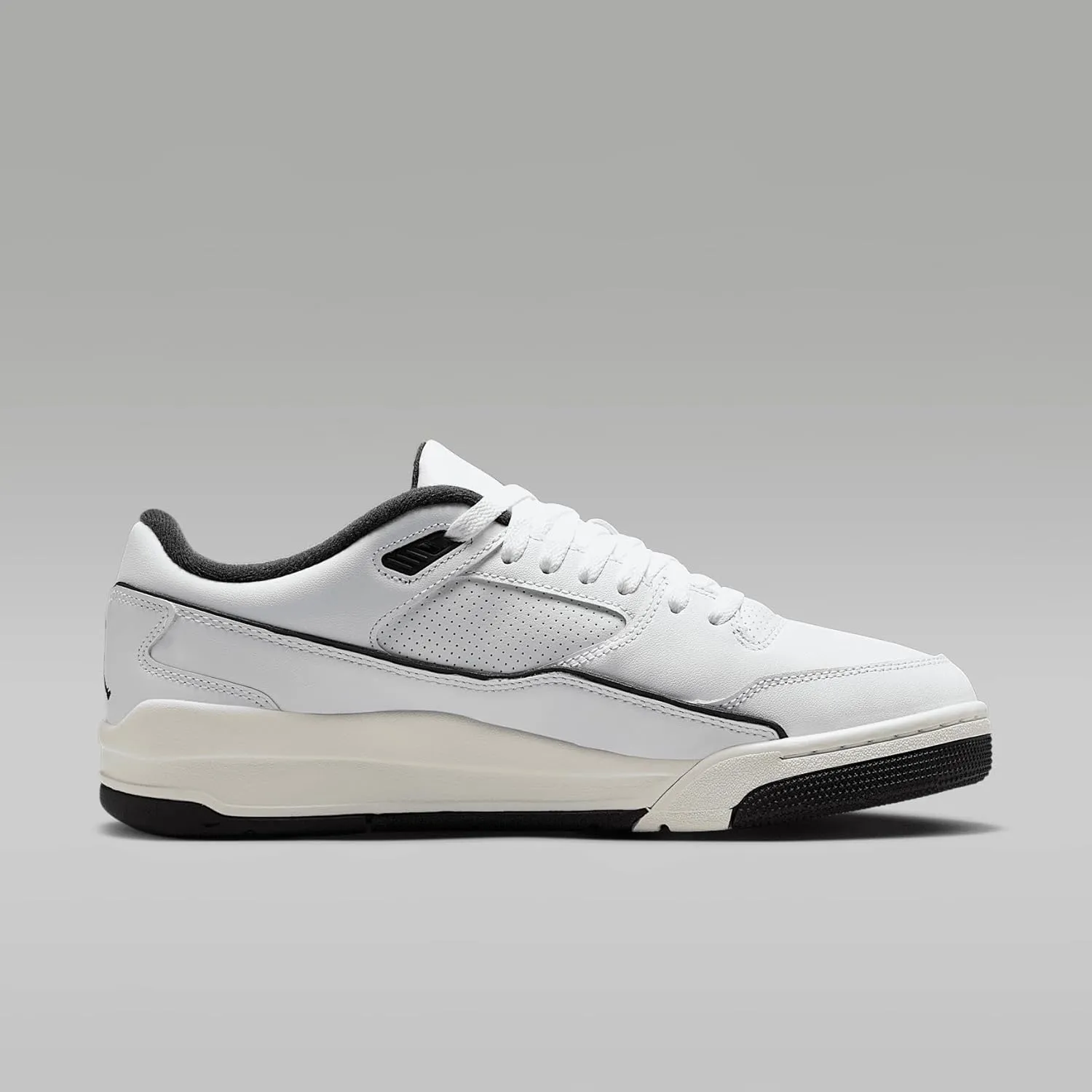 Jordan Flight Court Men's Shoes (HF3255-100, White/Sail/Black)