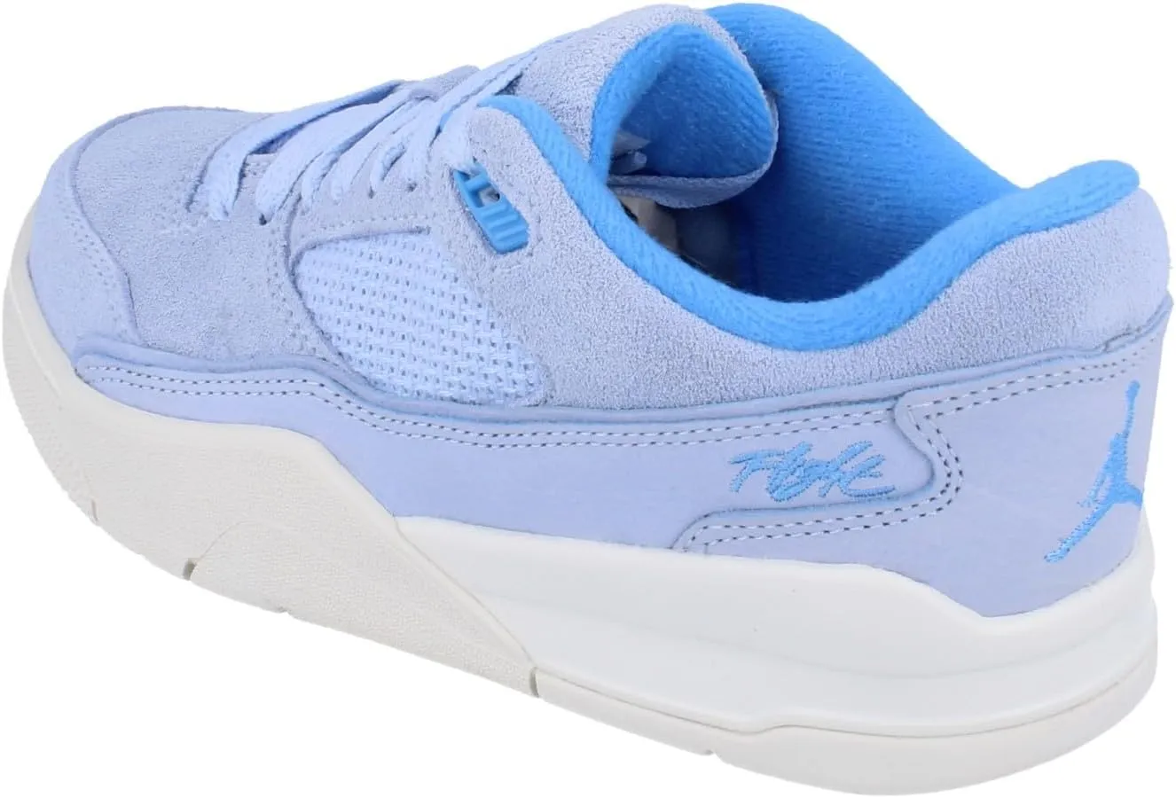 Jordan Flight Court Women's Shoes (FZ9854-400, Hydrogen Blue/Sail/Muslin/University Blue)