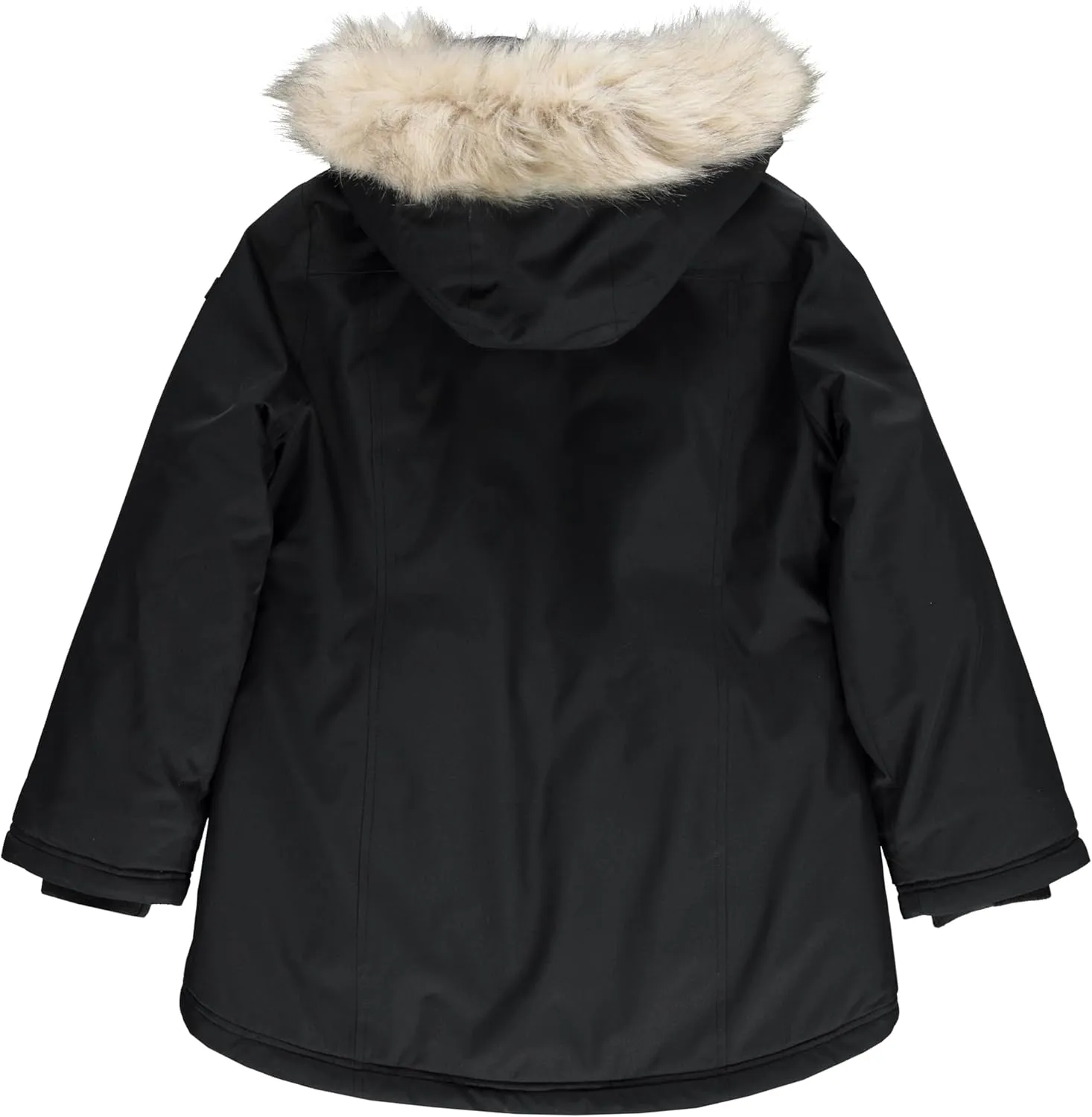 Juicy Couture Girls Coat, Faux Fur Hooded Winter Jacket, Warm Padded Parka Hoodie, Kids Heavyweight Winter Coat