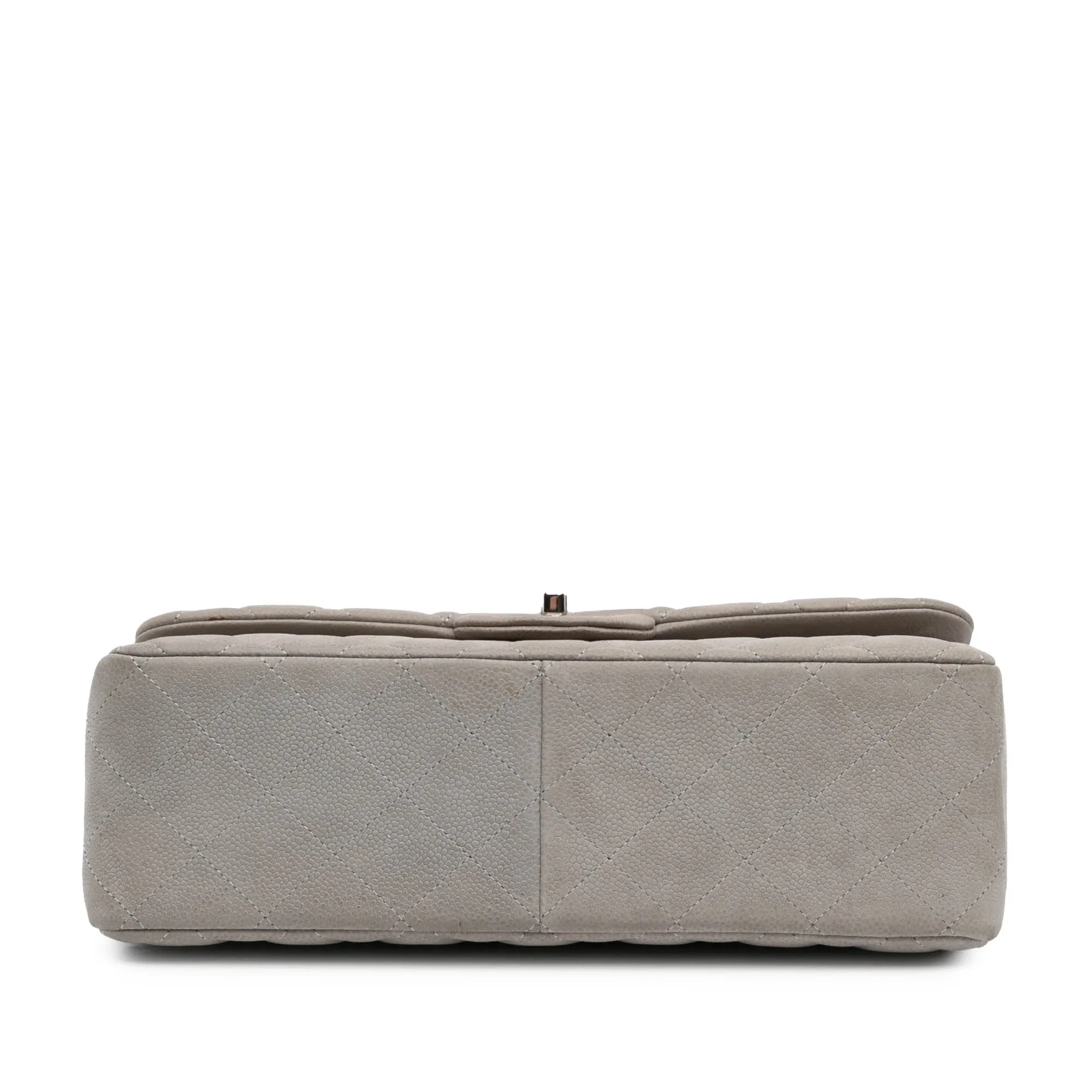 Jumbo Classic Caviar Double Flap