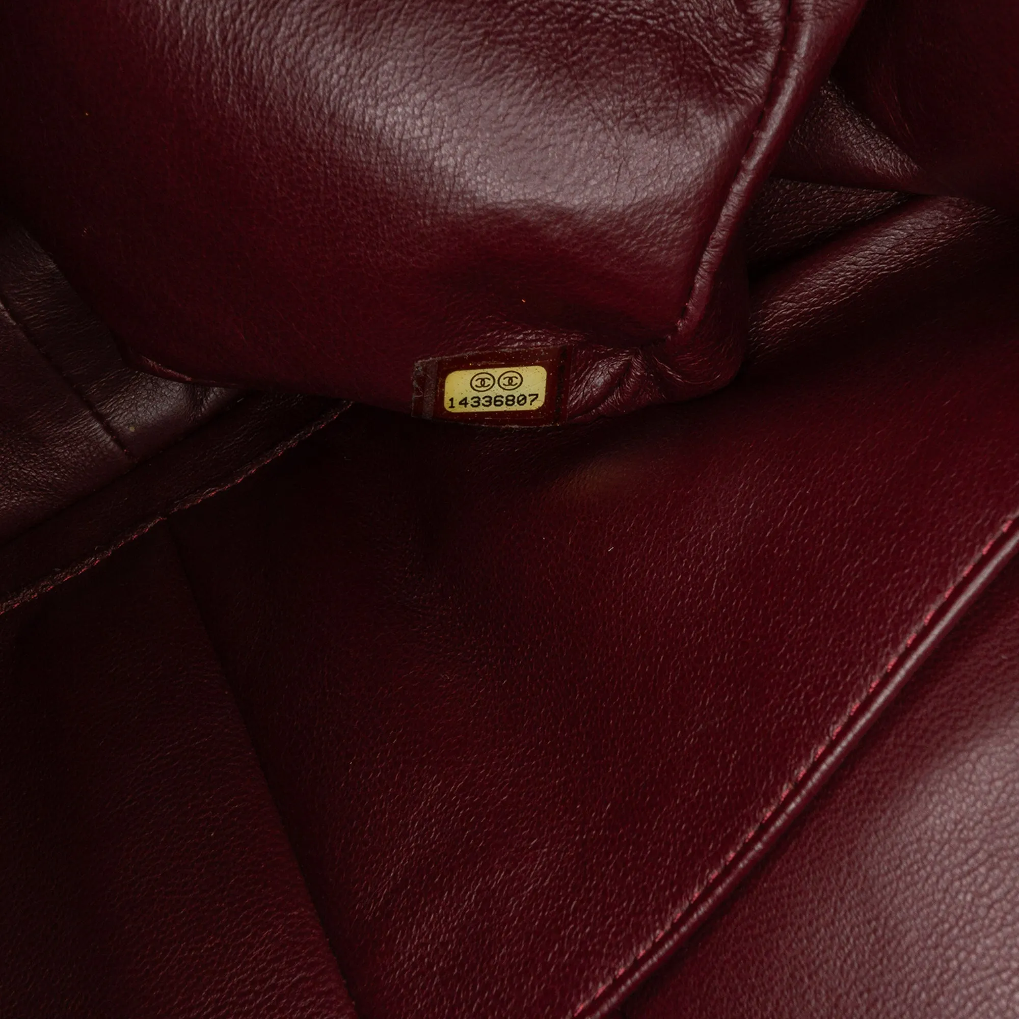 Jumbo Classic Lambskin Double Flap