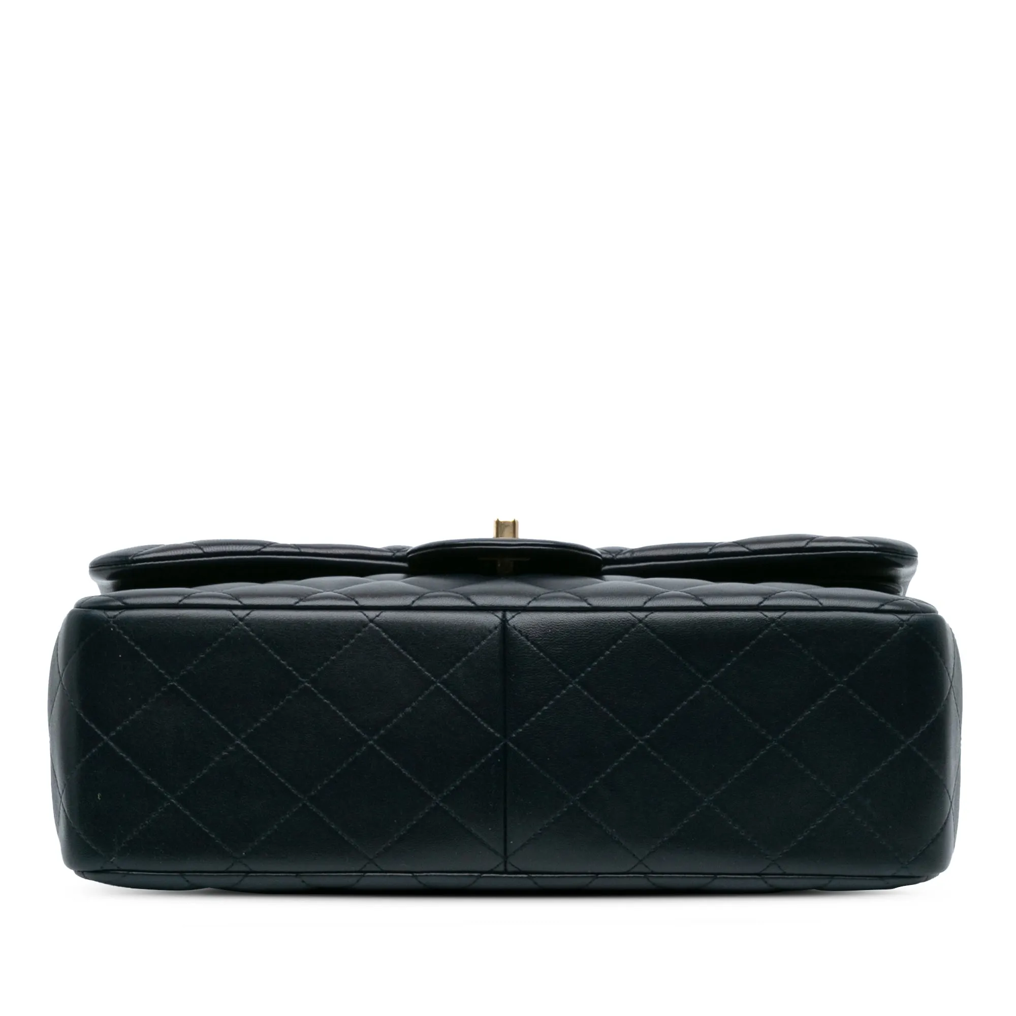 Jumbo Classic Lambskin Double Flap