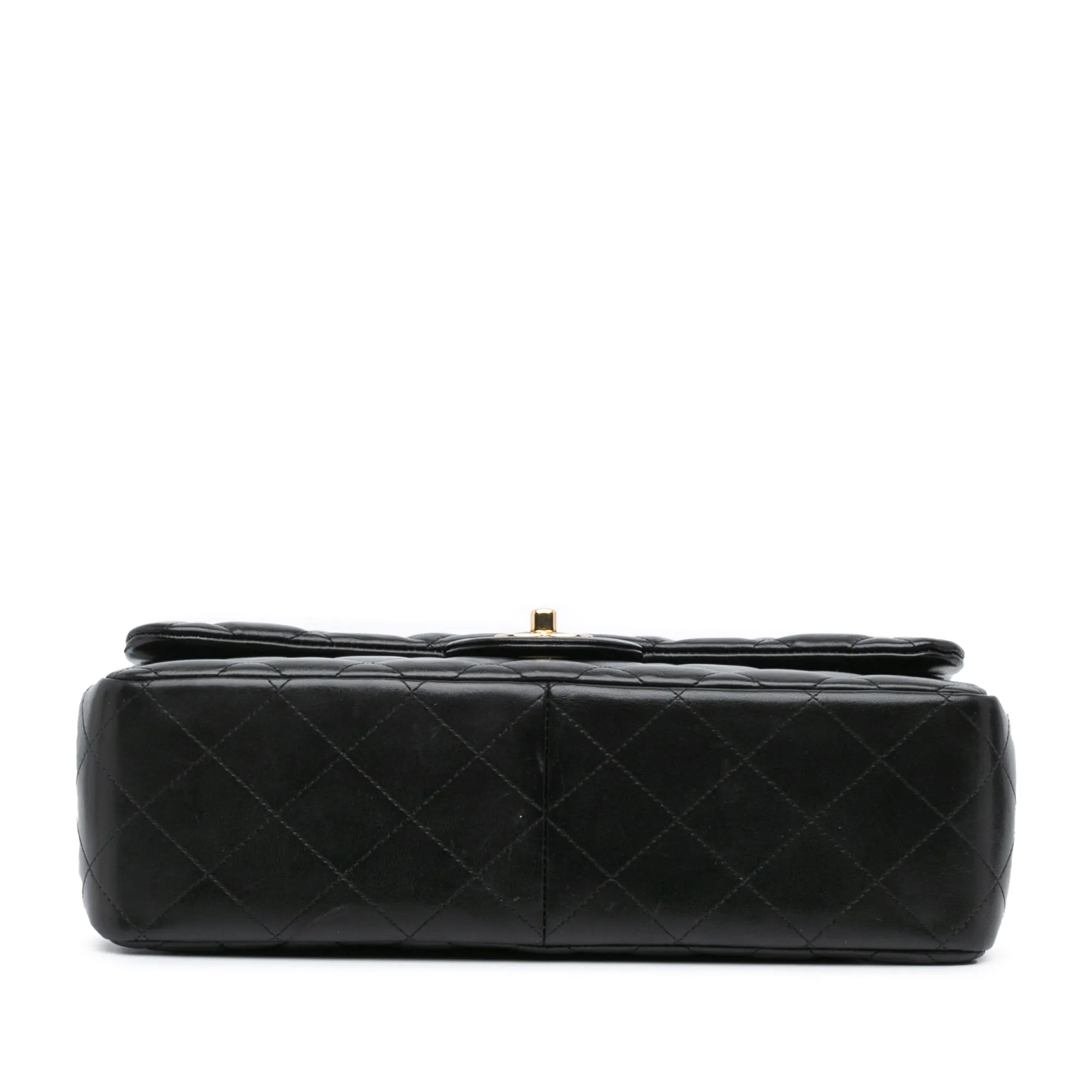Jumbo Classic Lambskin Double Flap