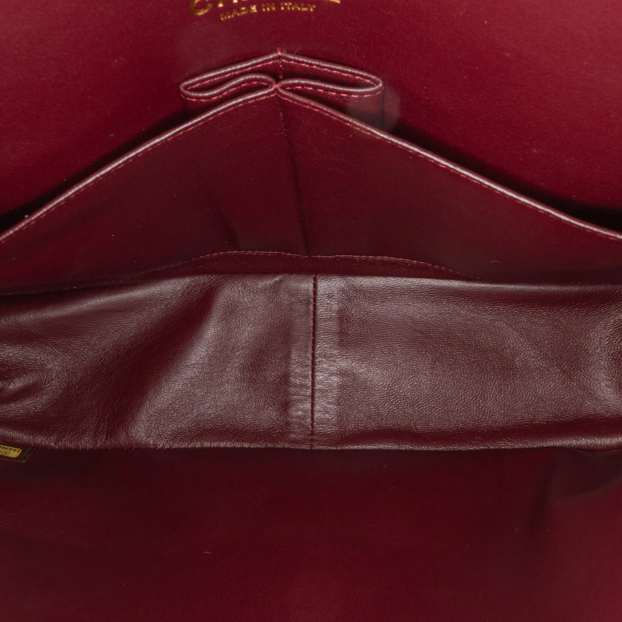 Jumbo Classic Lambskin Double Flap