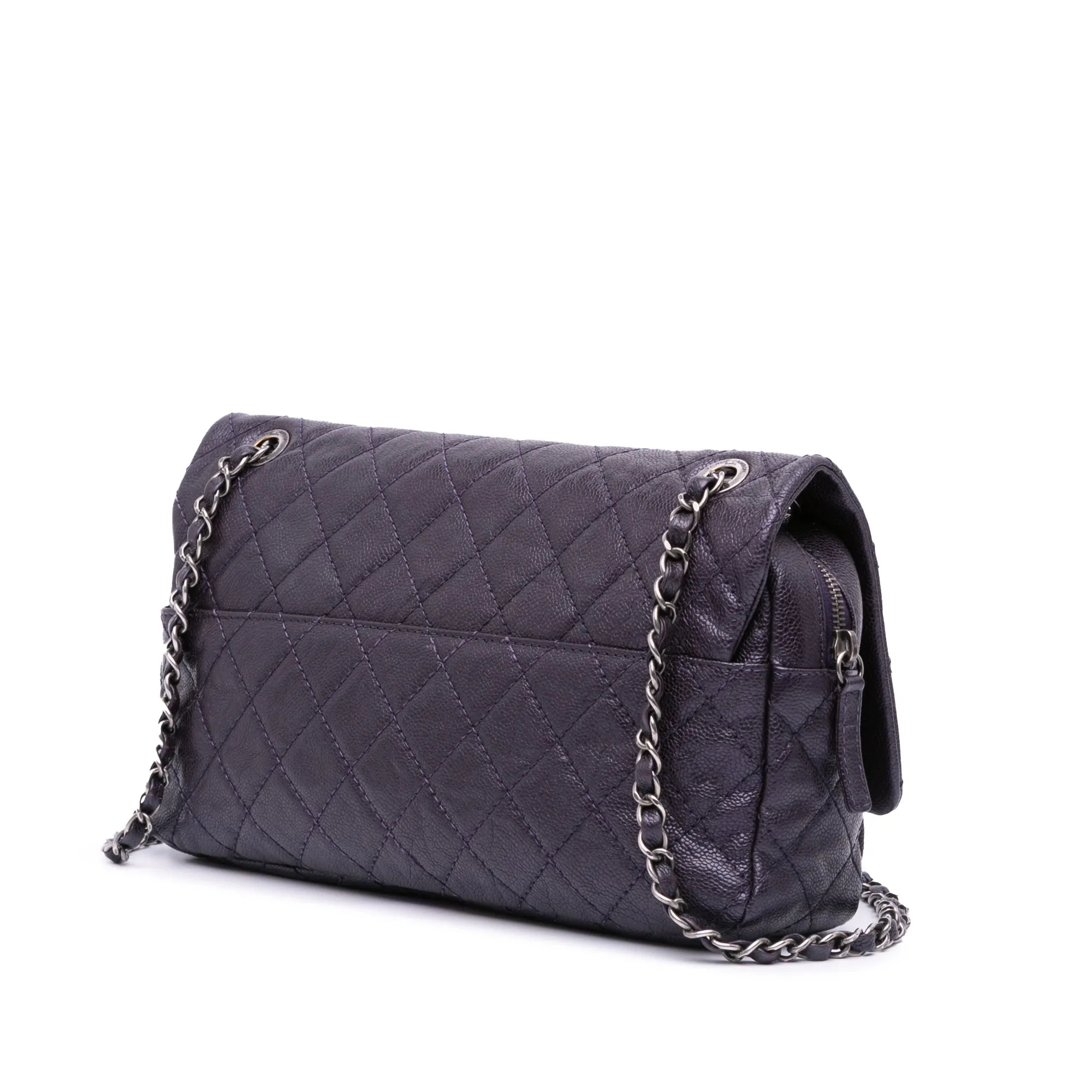 Jumbo Quilted Caviar Easy Flap Bag