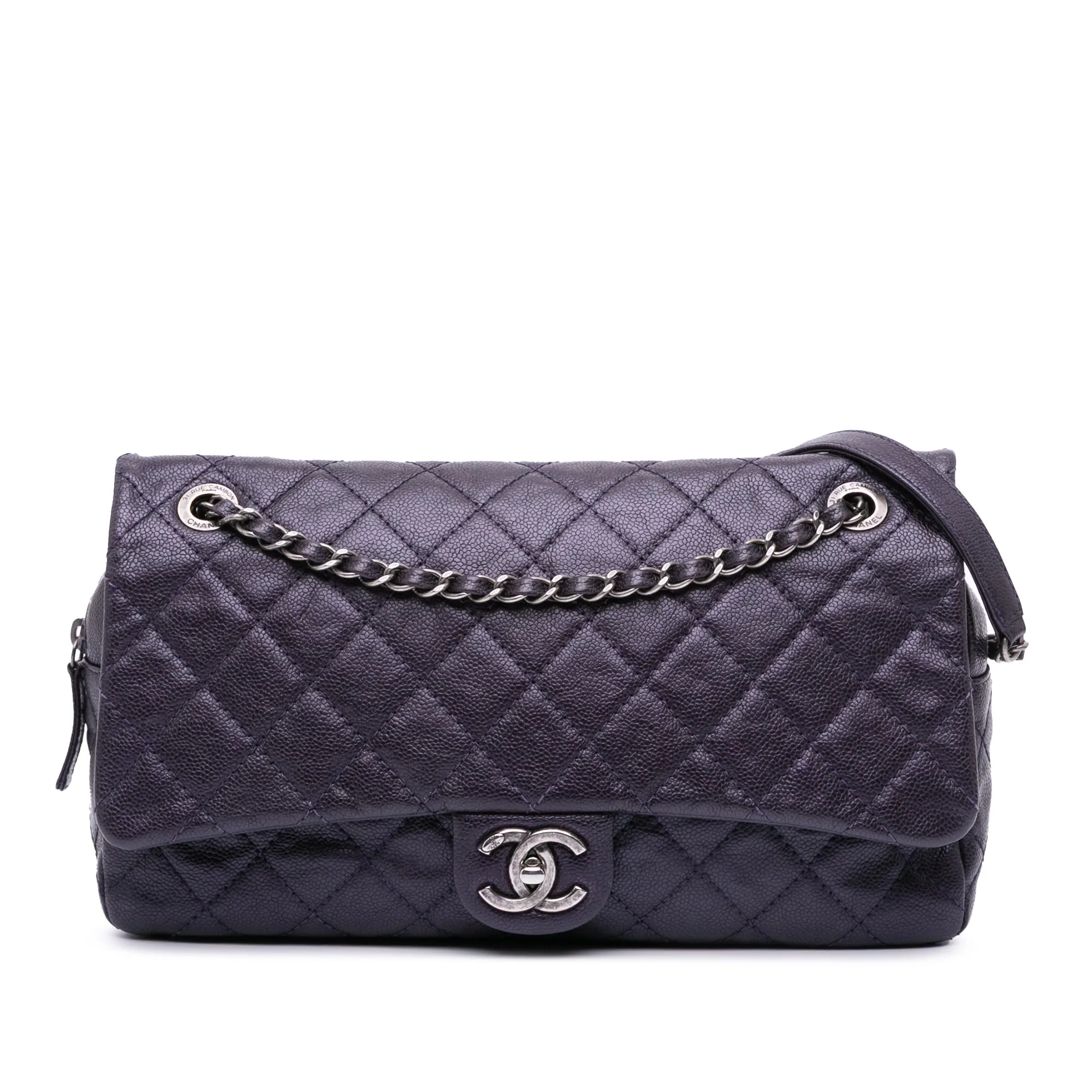 Jumbo Quilted Caviar Easy Flap Bag