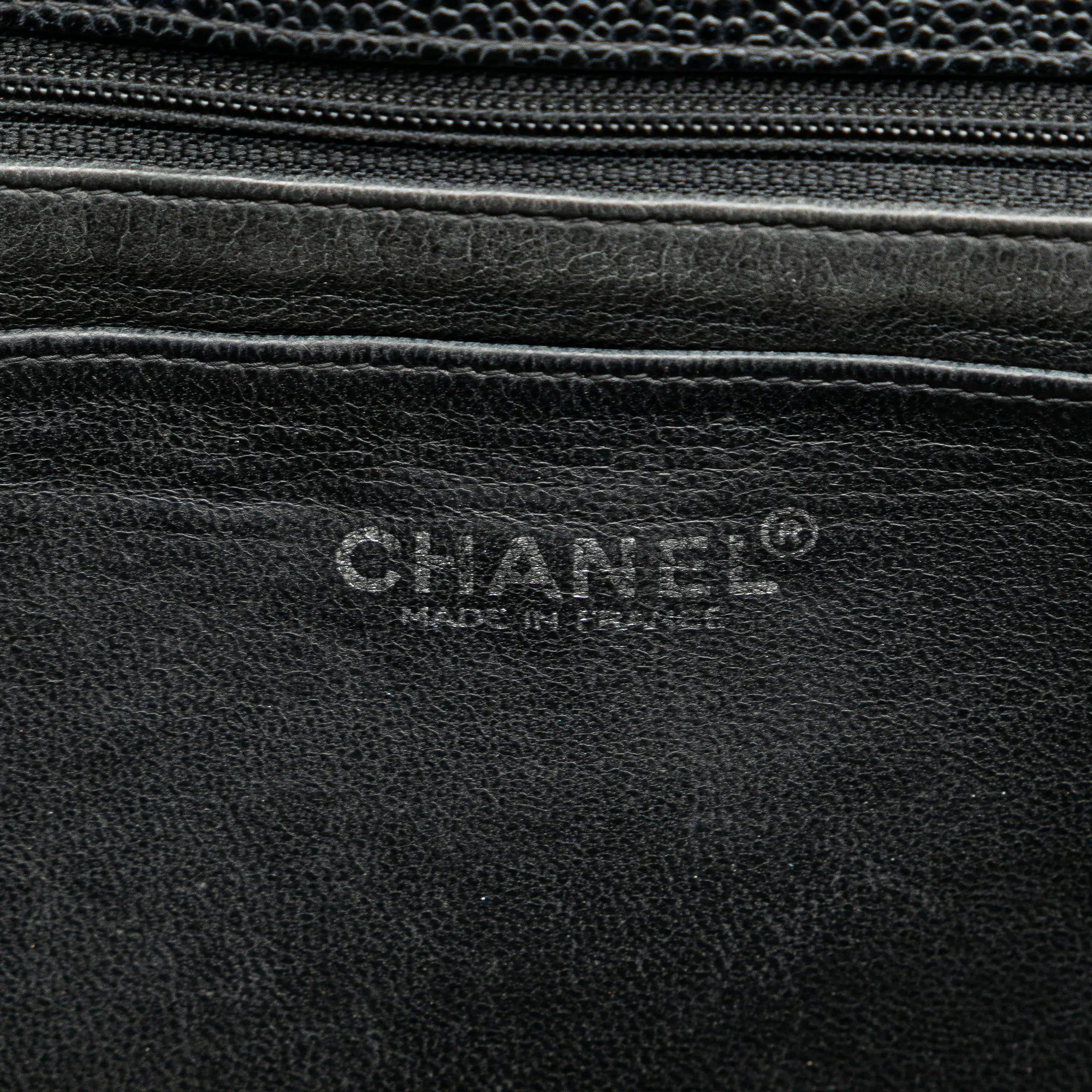 Jumbo Quilted Caviar Single Flap