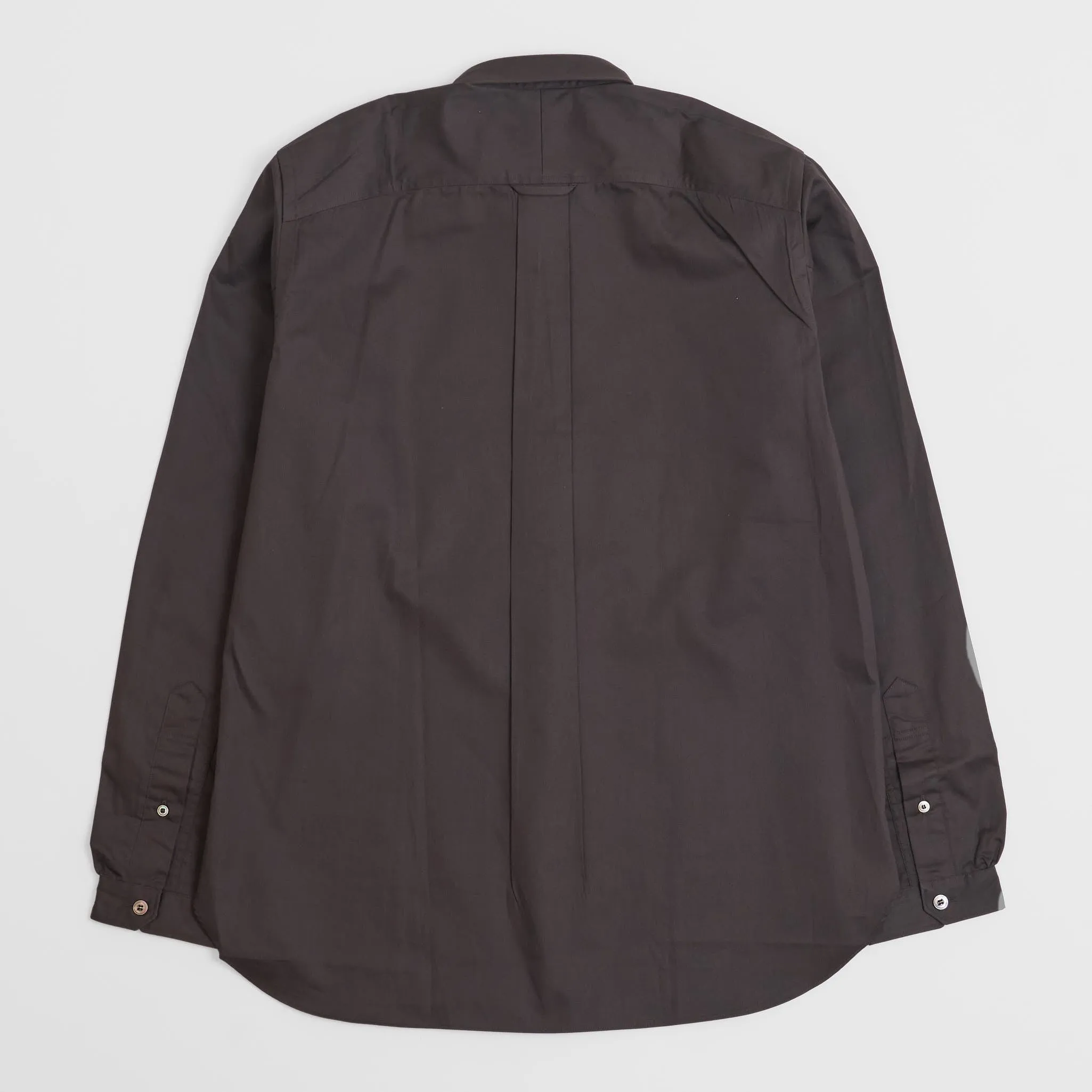 Junya Watanabe Man Black Patchwork Shirt