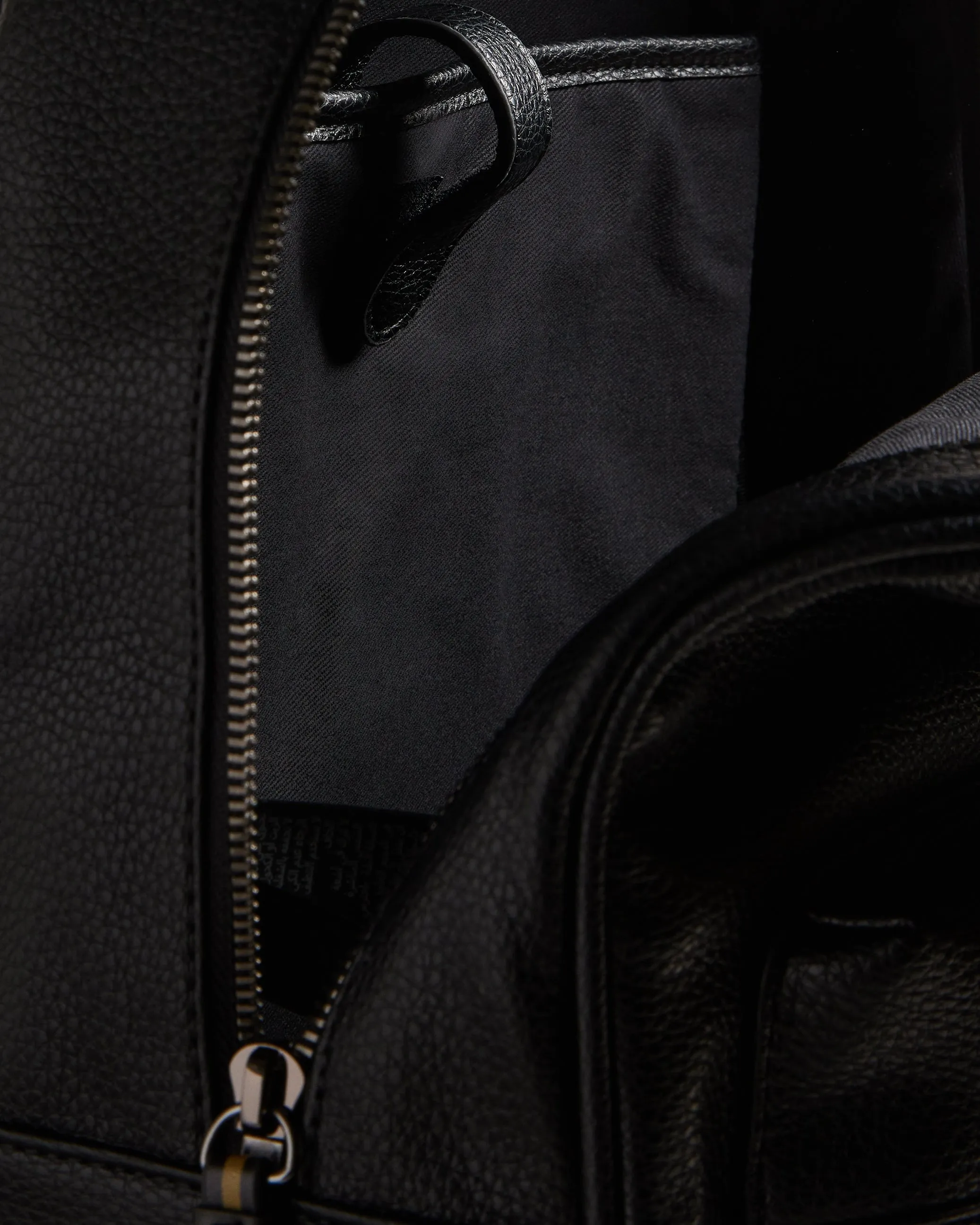 Kaileb Faux Leather Webbing Backpack