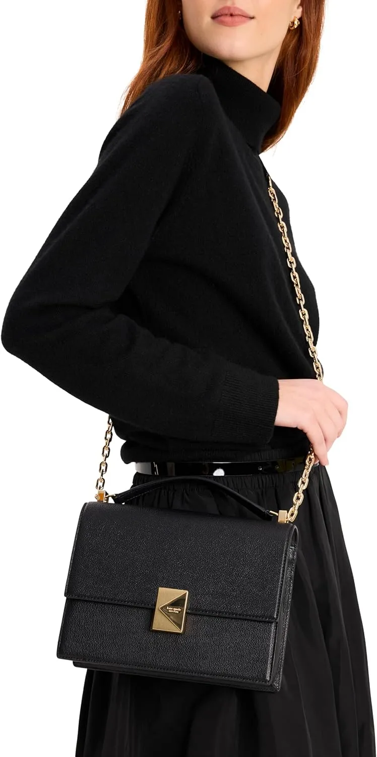 kate spade new york Women's Deco Pebbled Leather Chain Shoulder
